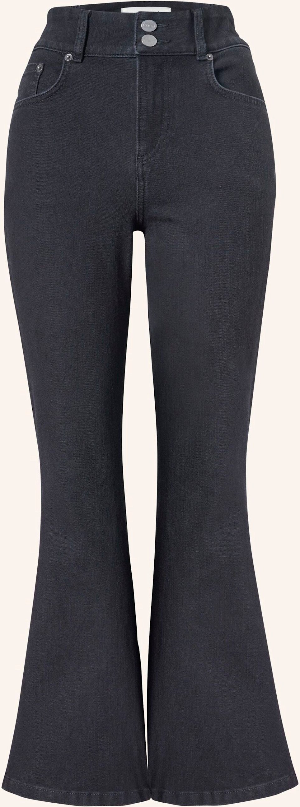 Thumbnail - Item m6 Flared Jeans Kick Flared High Rise schwarz