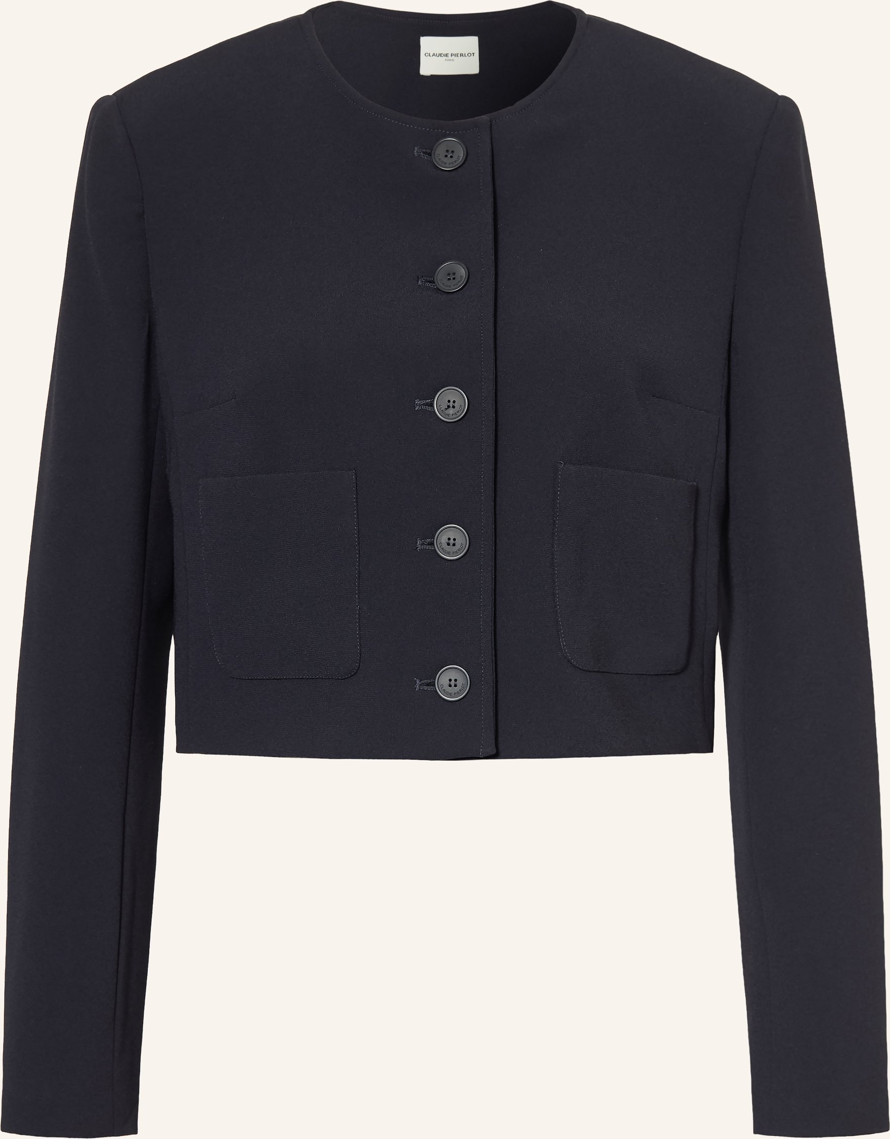 Claudie Pierlot Kastenjacke blau