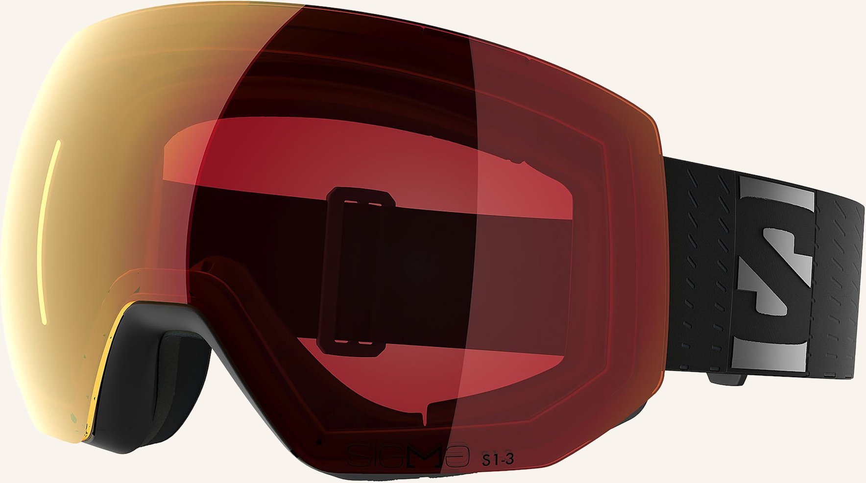 Thumbnail - Salomon Skibrille Radium Pro schwarz