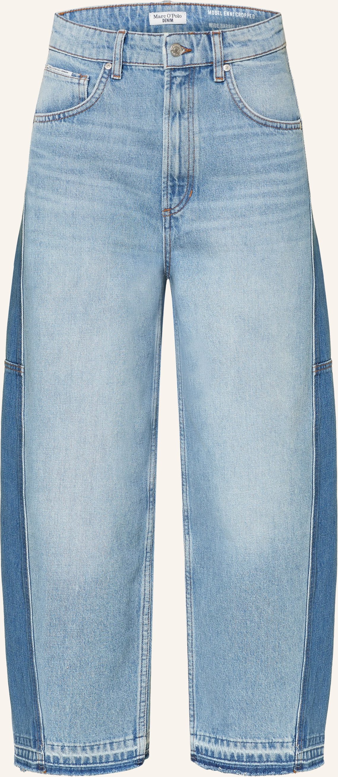 Marc O'polo Denim Barrel Jeans Enni Cropped blau
