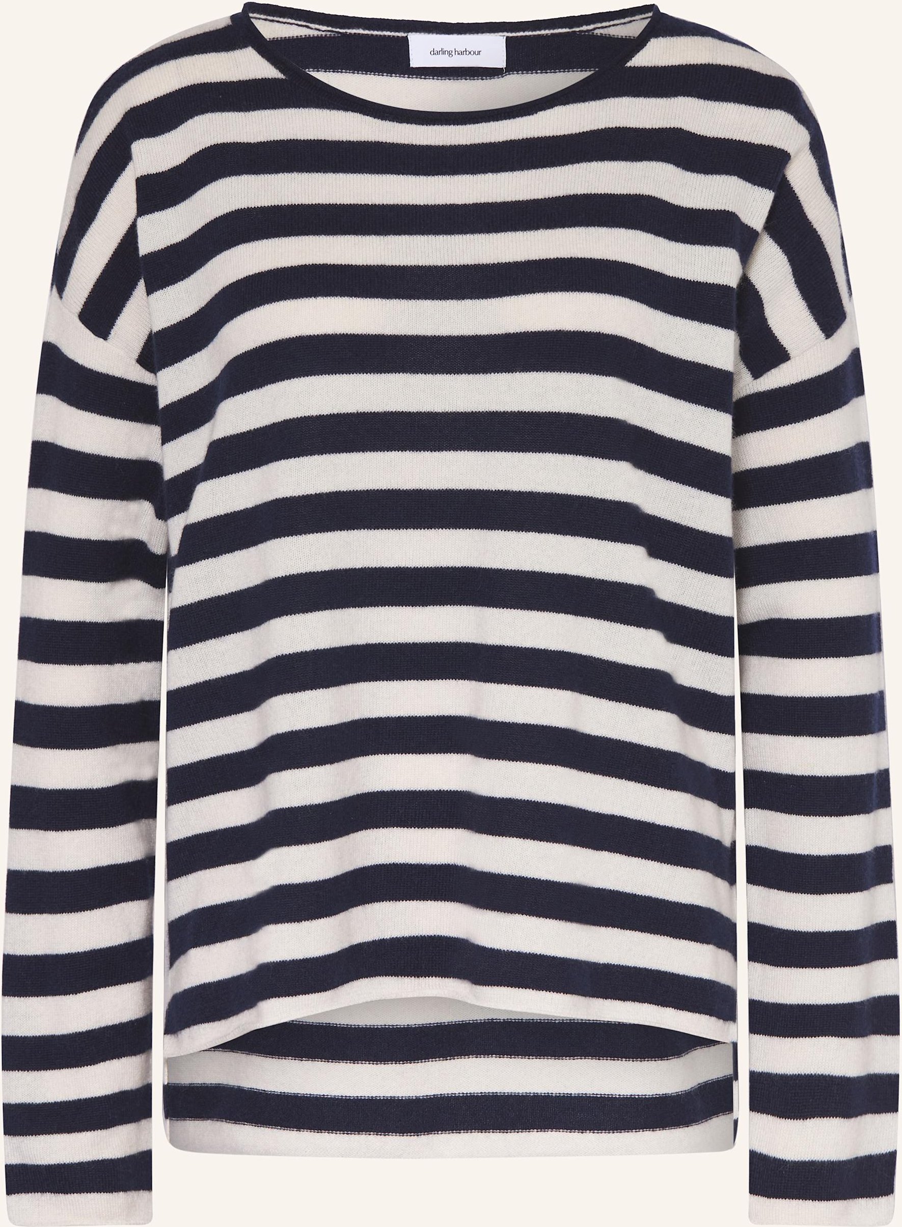 Darling Harbour Cashmere-Pullover weiss