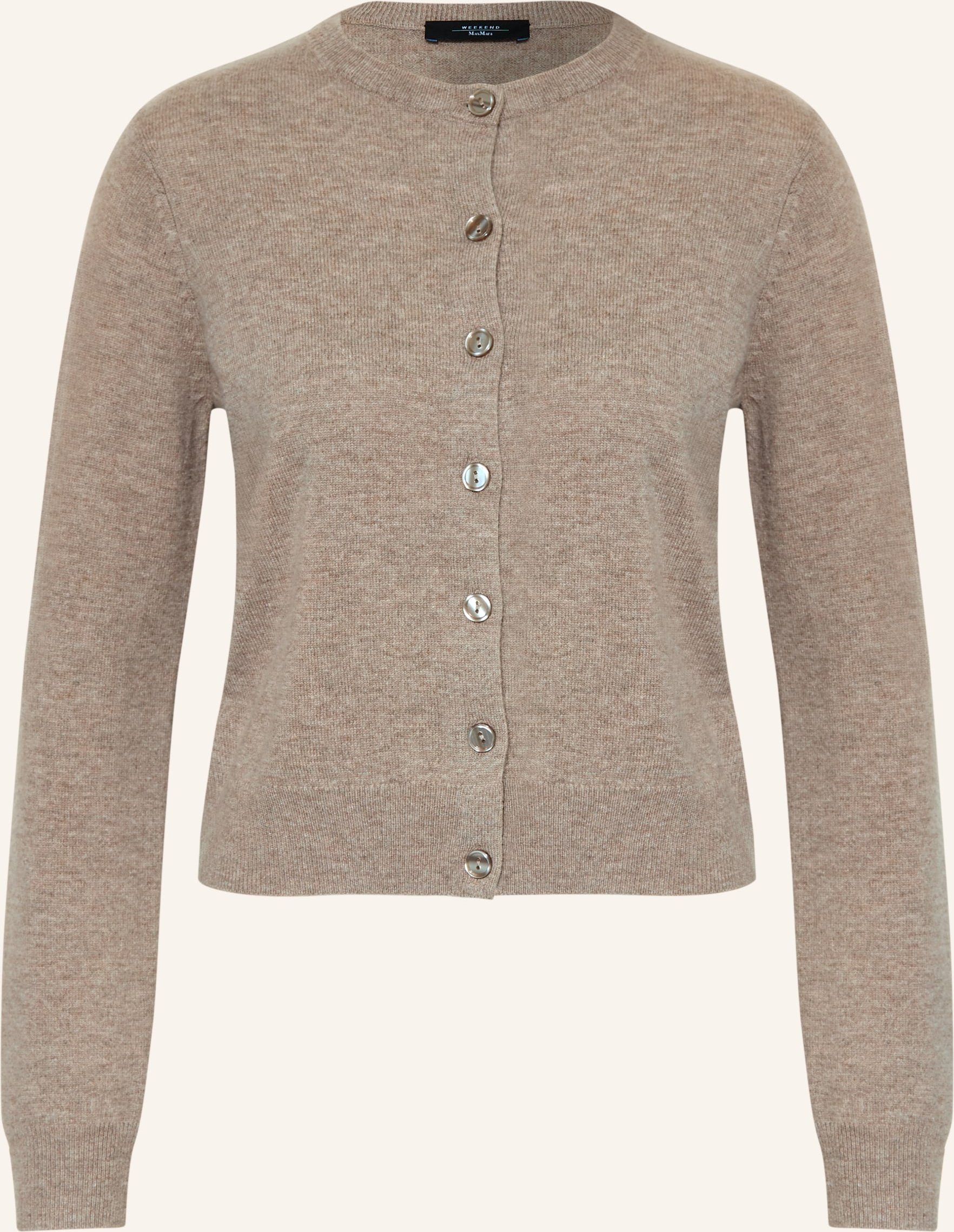 Weekend Max Mara Strickjacke Nebbia grau