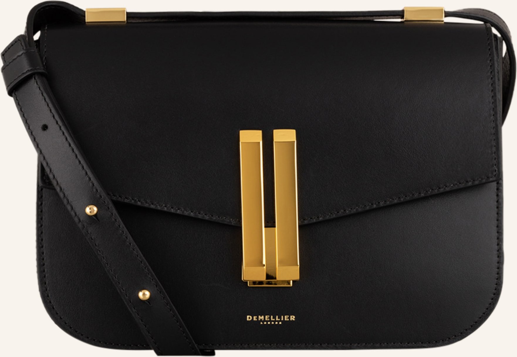 Demellier Umhängetasche Vancouver schwarz