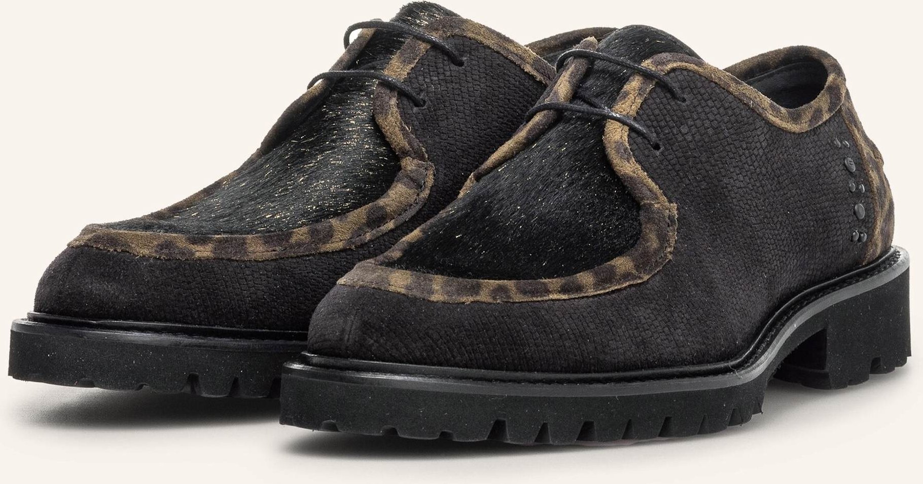 Floris Van Bommel Lace Shoe Selsi 04 schwarz