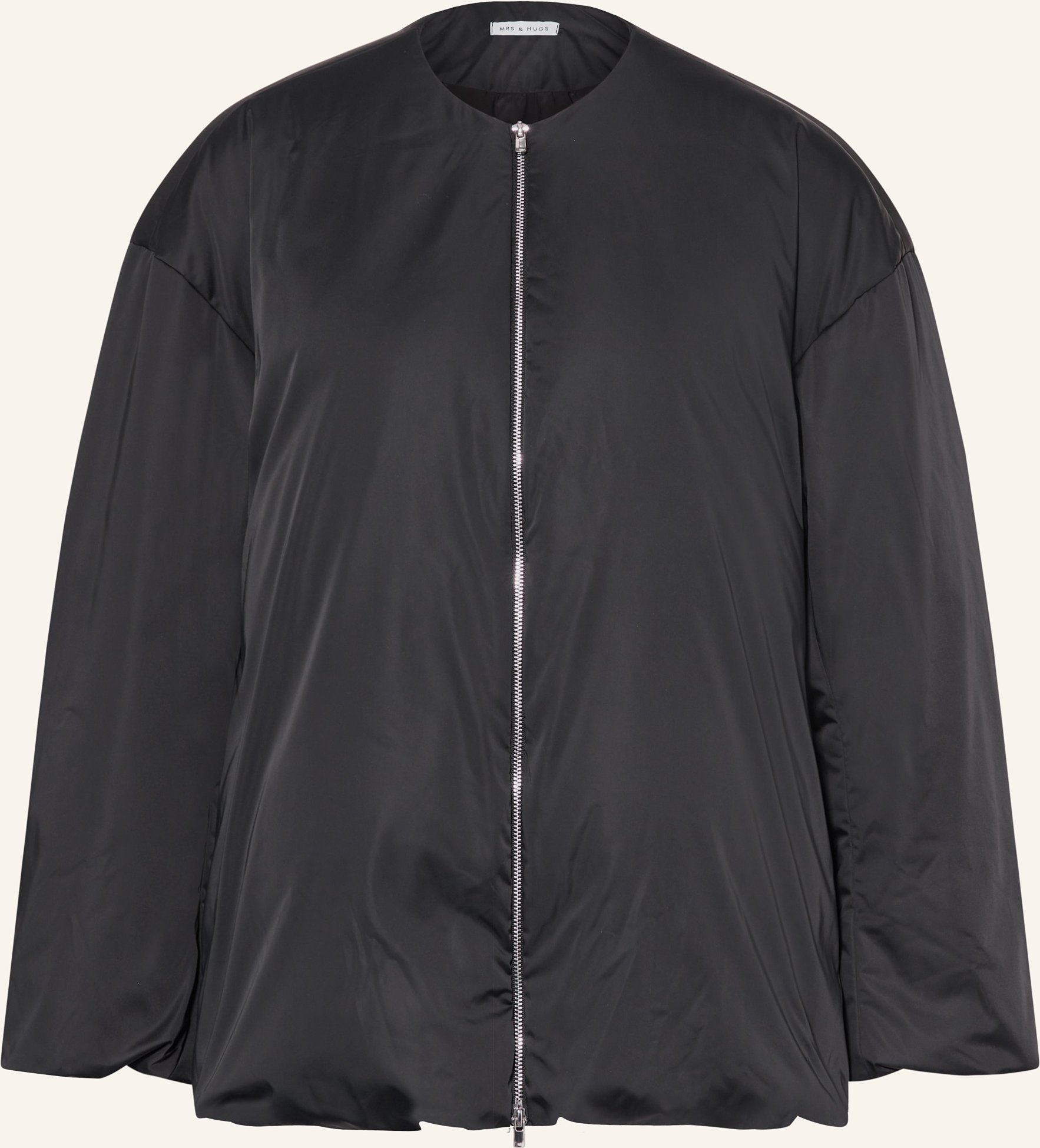 Mrs & Hugs Daunenjacke schwarz
