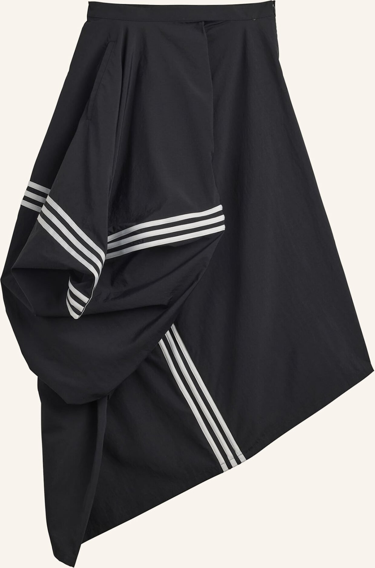 Thumbnail - Y-3 Y-3 Nylon-Rock 3-Streifen schwarz