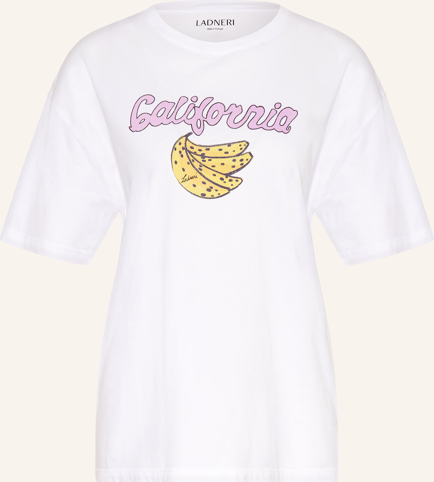 Thumbnail - Ladneri T-Shirt Banana weiss