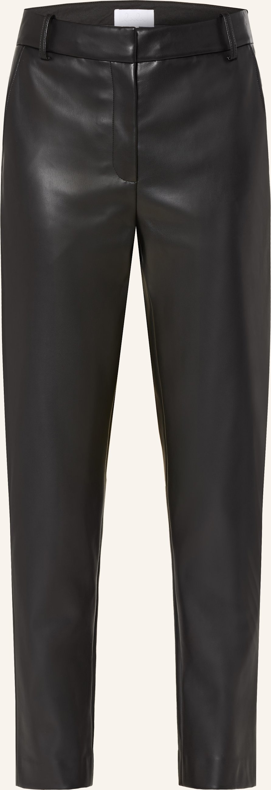 Lala Berlin Hose In Lederoptik schwarz