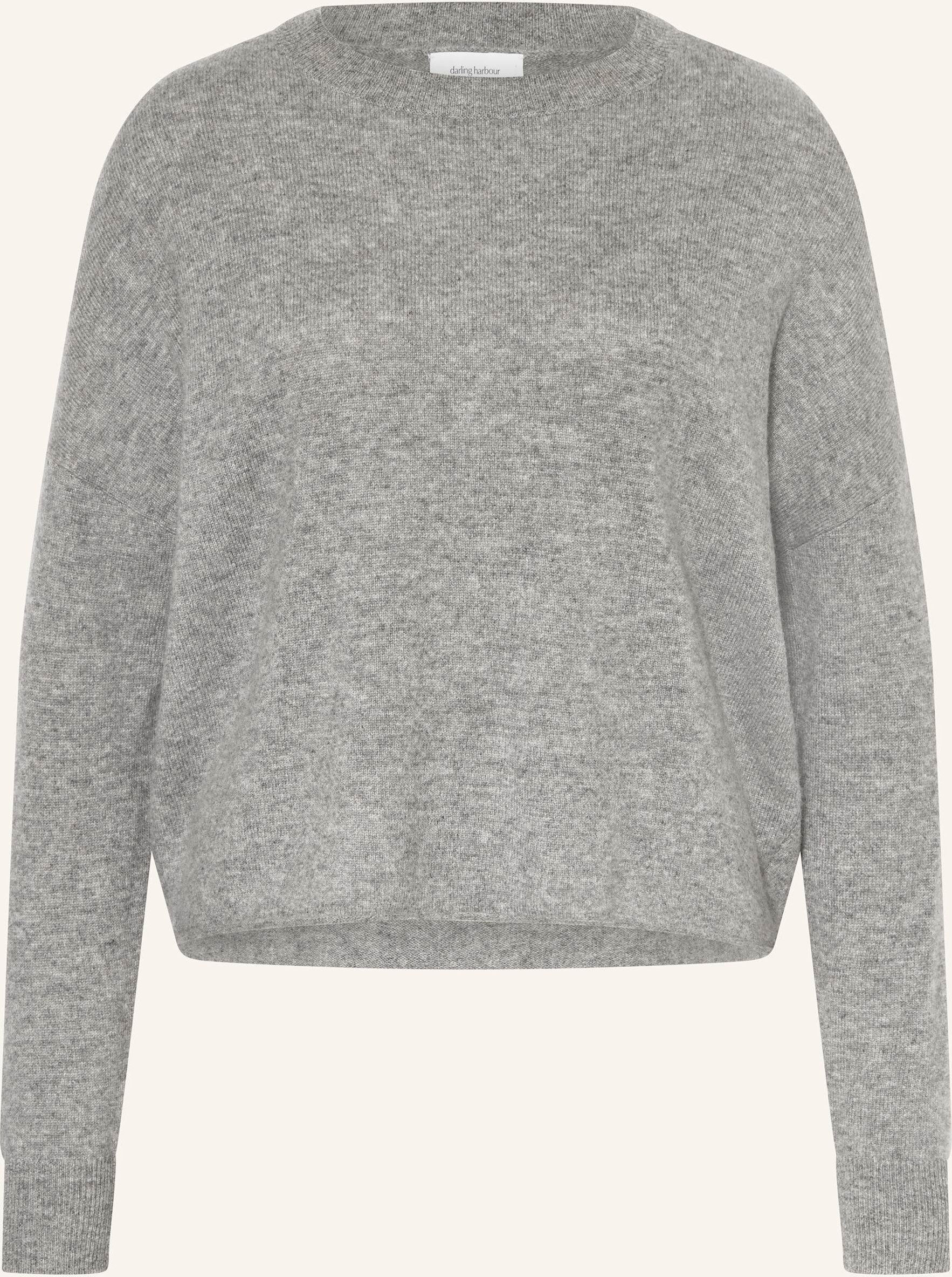 Darling Harbour Cashmere-Pullover grau