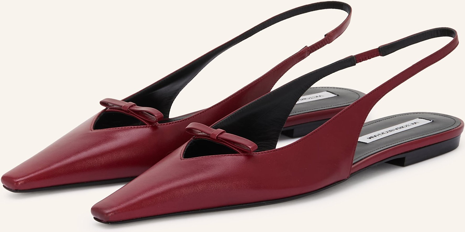 Victoria Beckham Slingballerinas rot