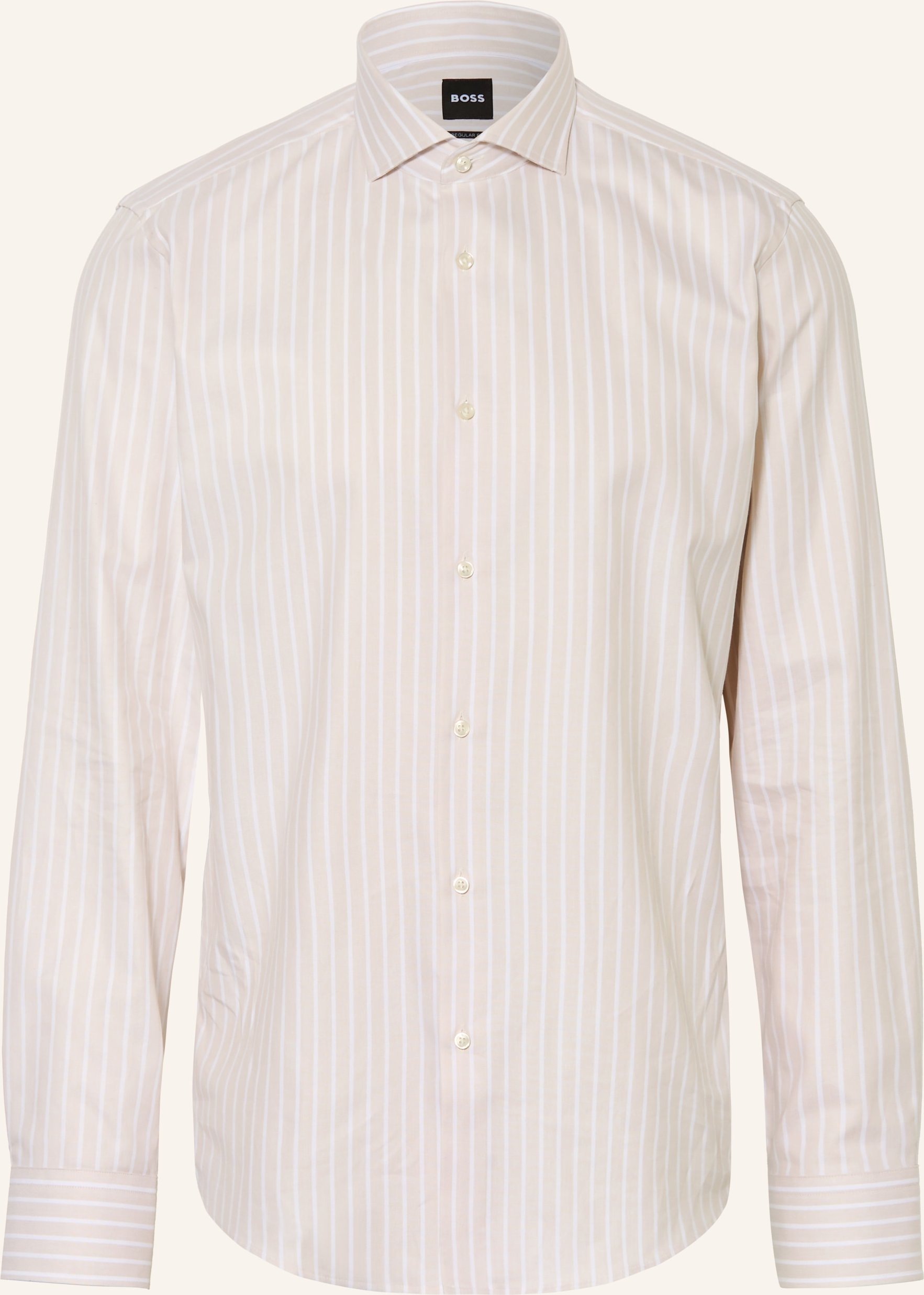 Boss Hemd Joe Regular Fit beige