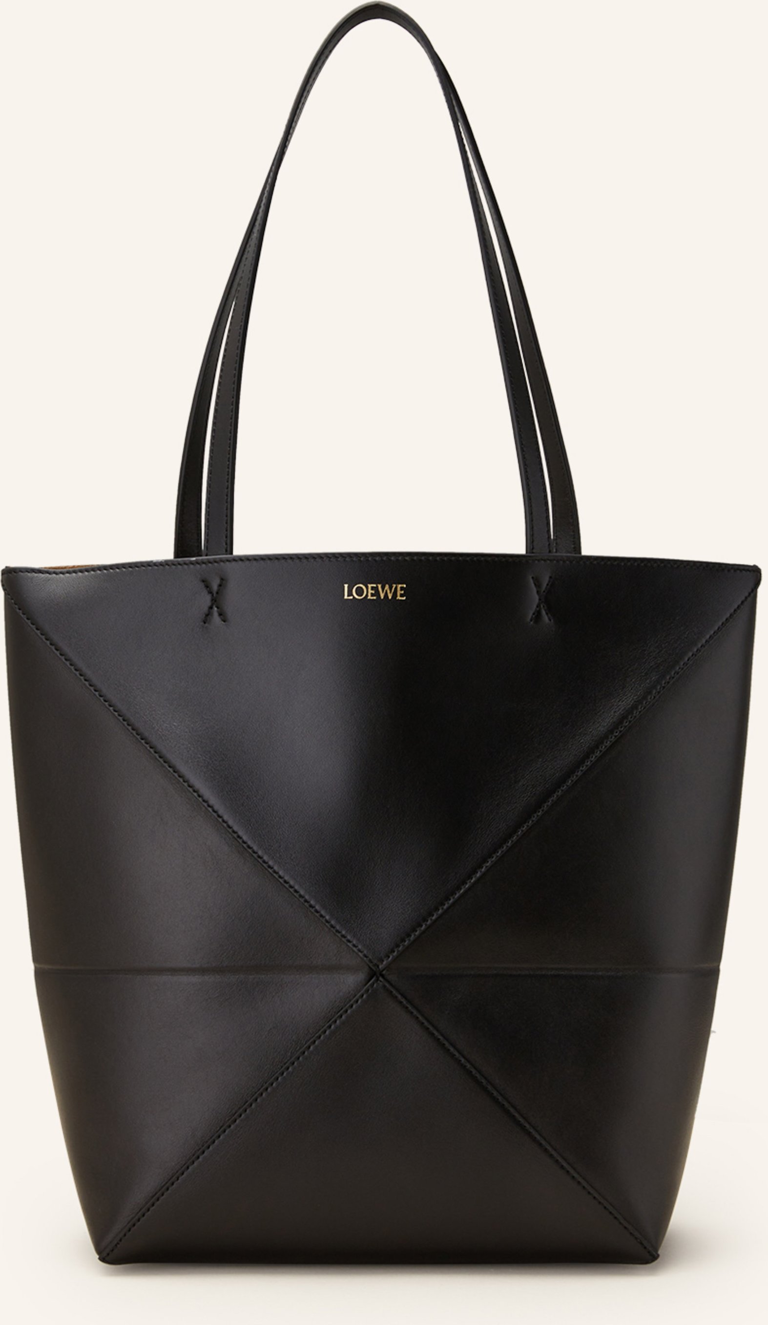 Loewe Shopper Puzzle Fold schwarz