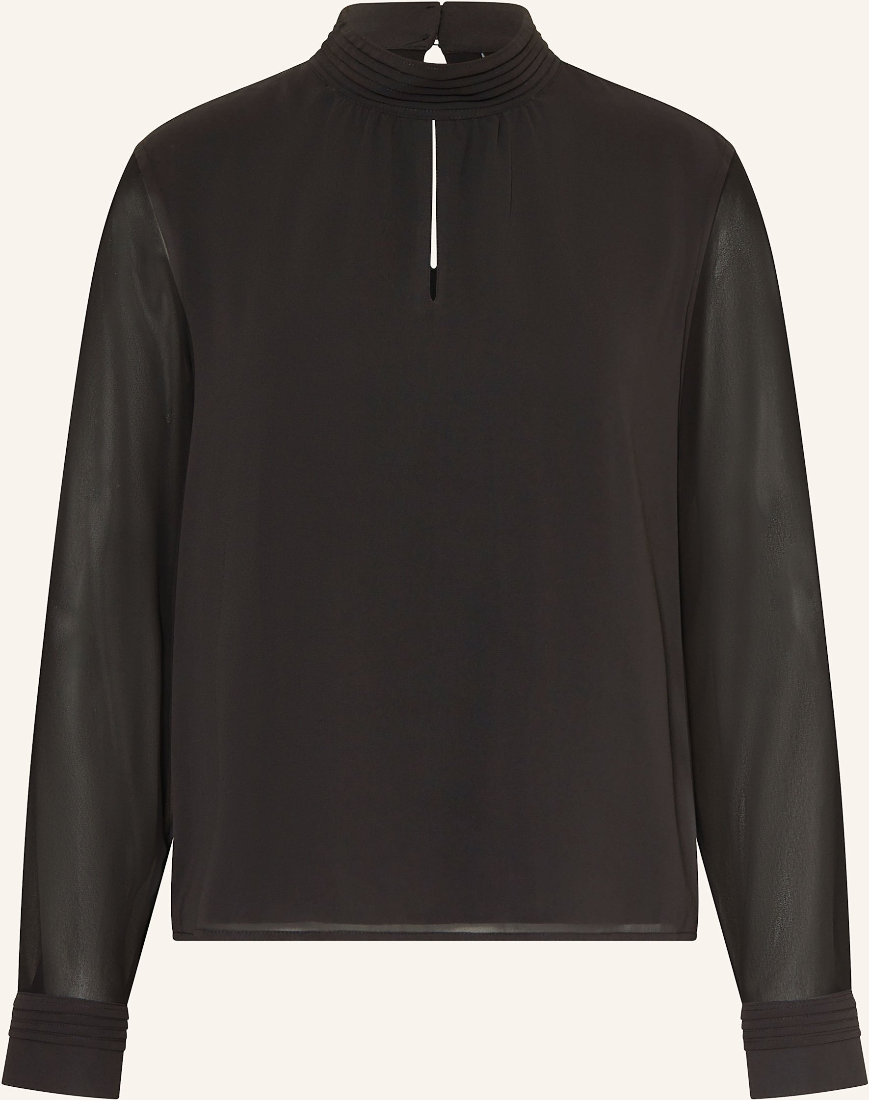 S.Oliver Black Label Blusenshirt schwarz