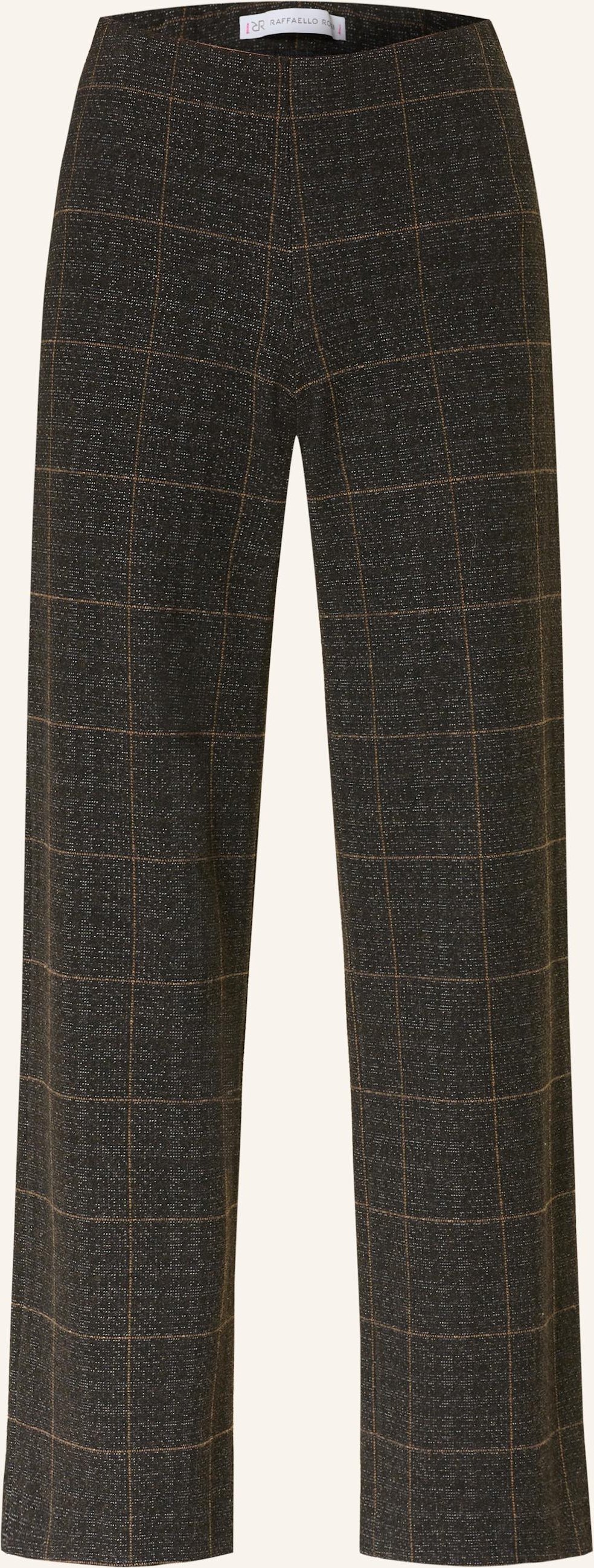 Raffaello Rossi Marlenehose Elaine Aus Jersey grau