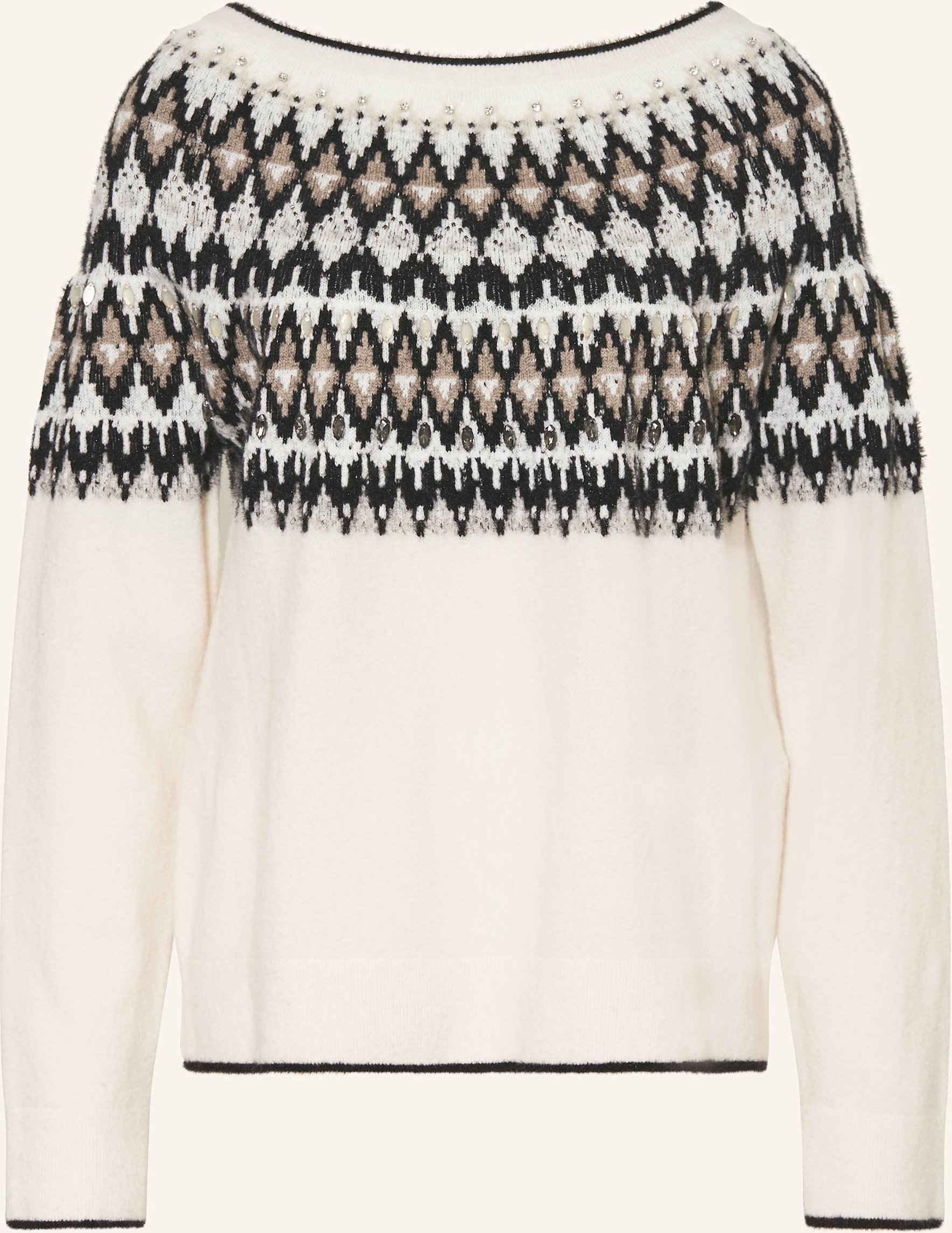 Thumbnail - Elena Miro Pullover weiss