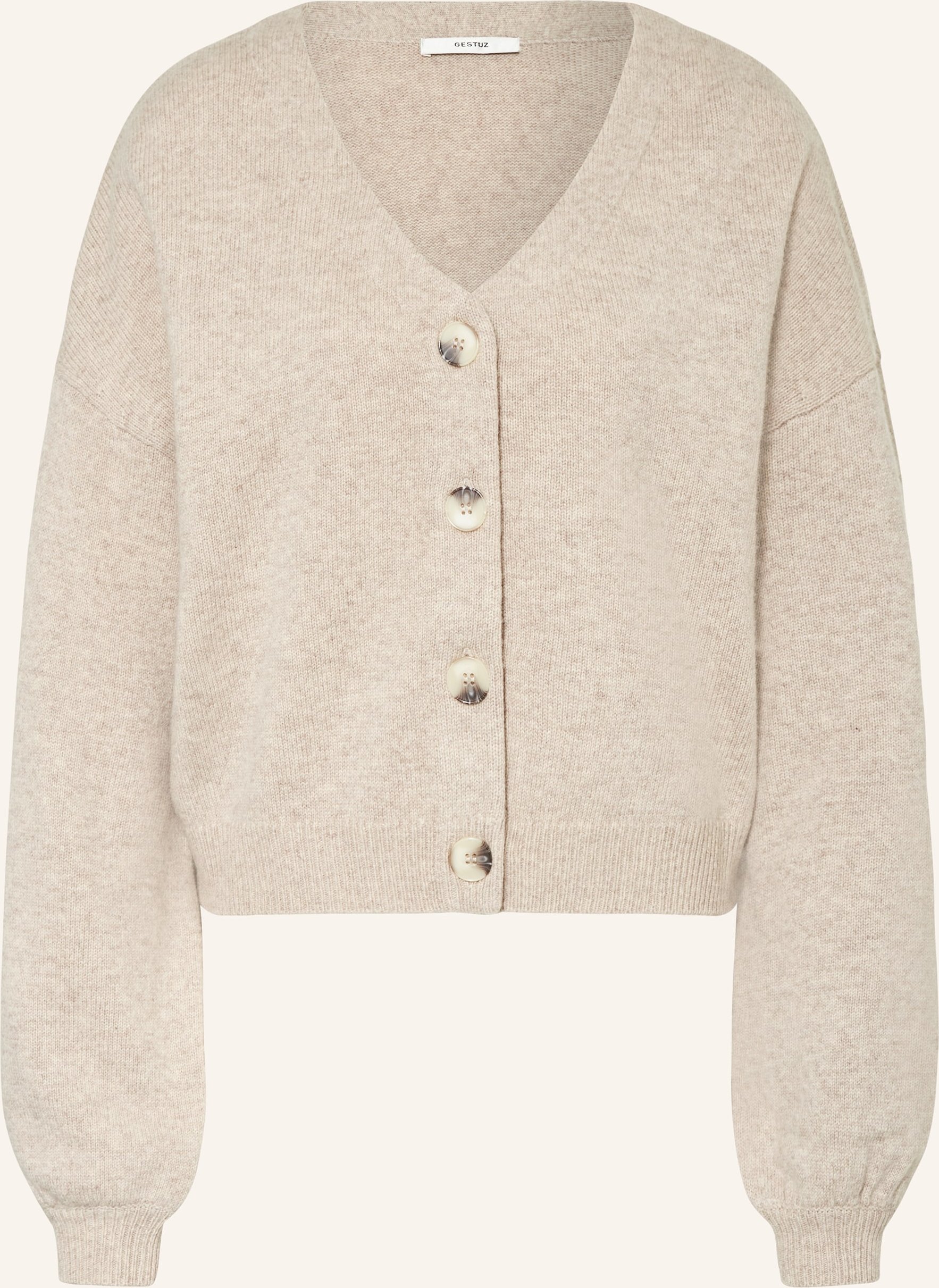 Gestuz Strickjacke Manigz beige