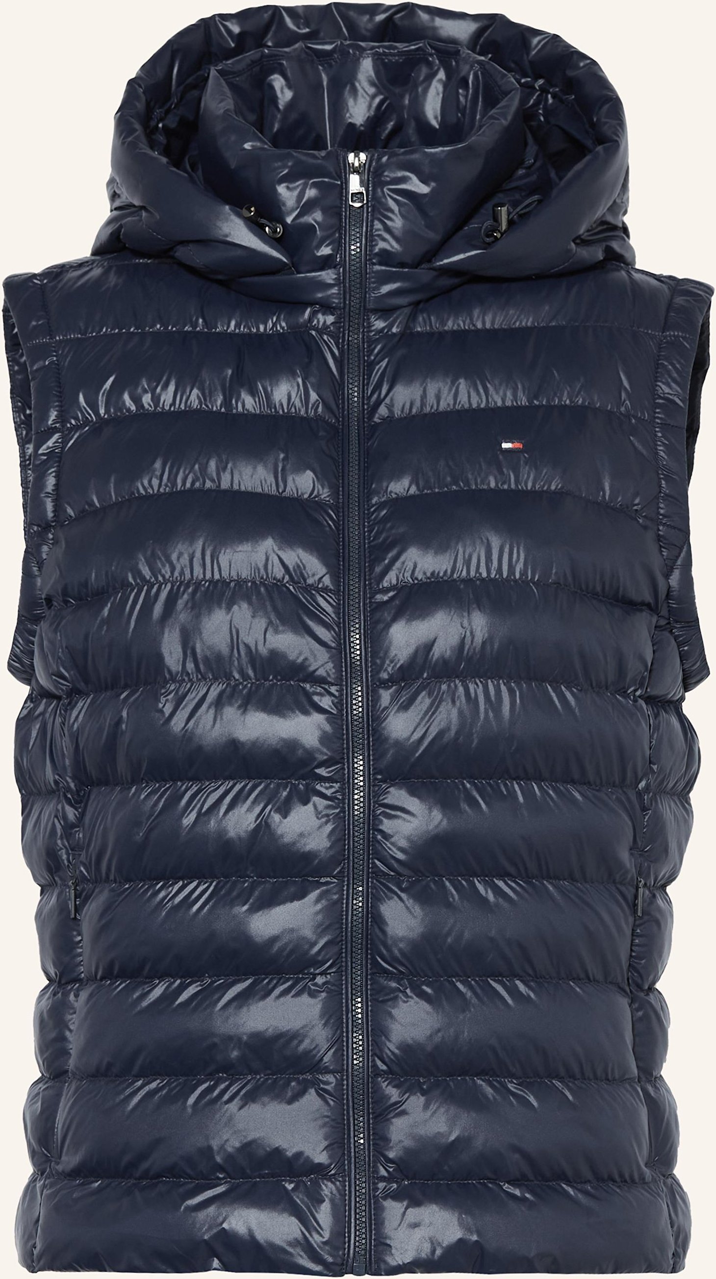 Thumbnail - Tommy Hilfiger Steppweste Mit Abnehmbarer Kapuze blau