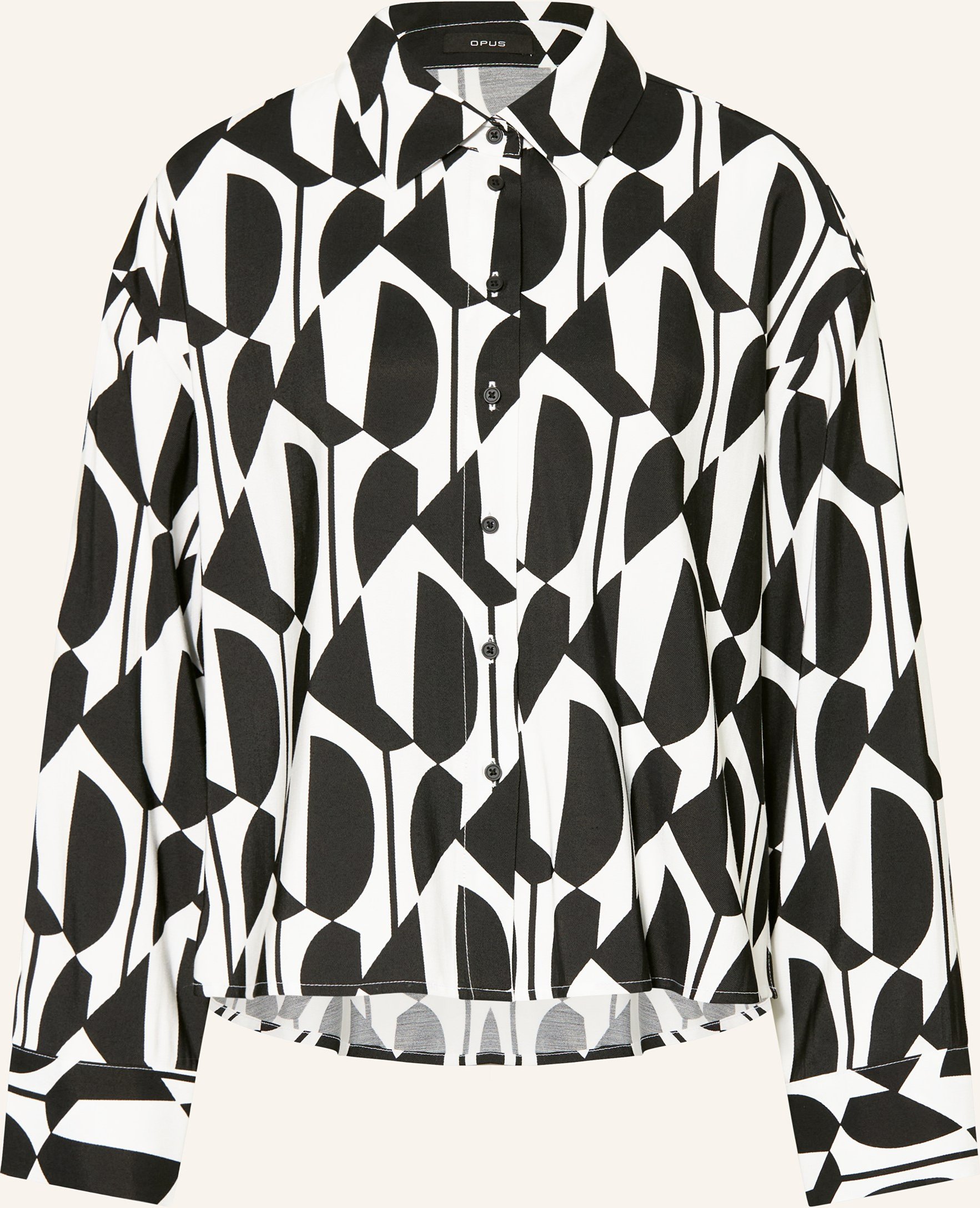 Opus Hemdbluse Fetro schwarz