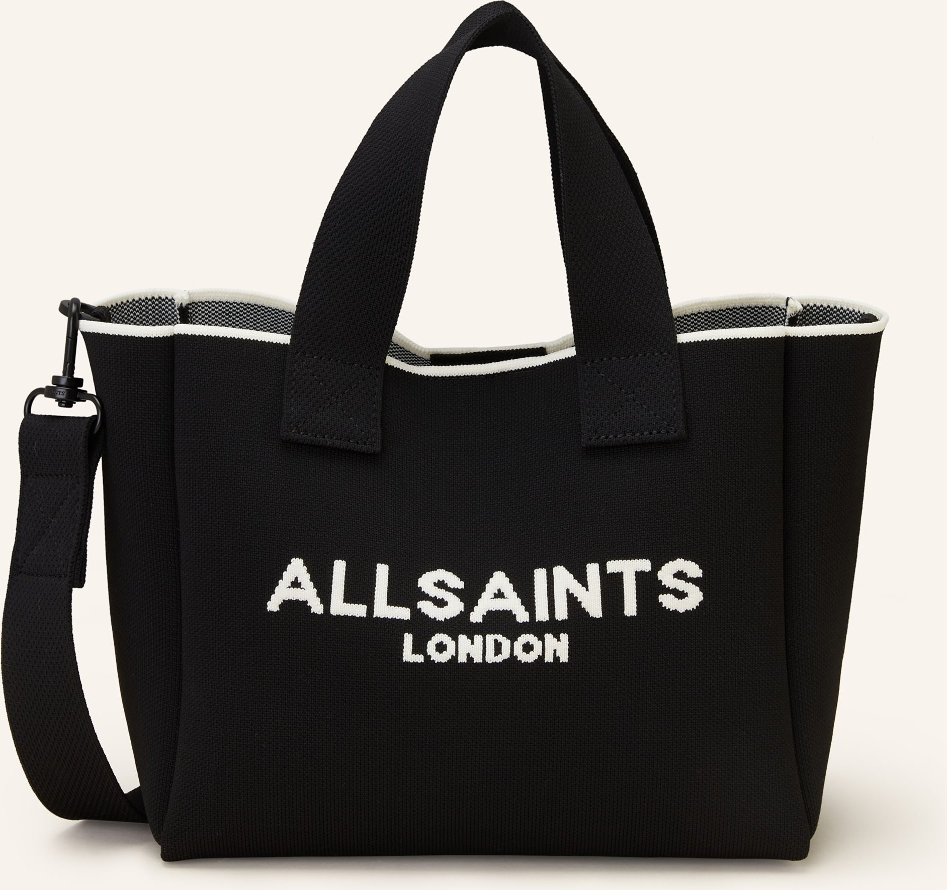 Allsaints Handtasche Izzy Mini schwarz
