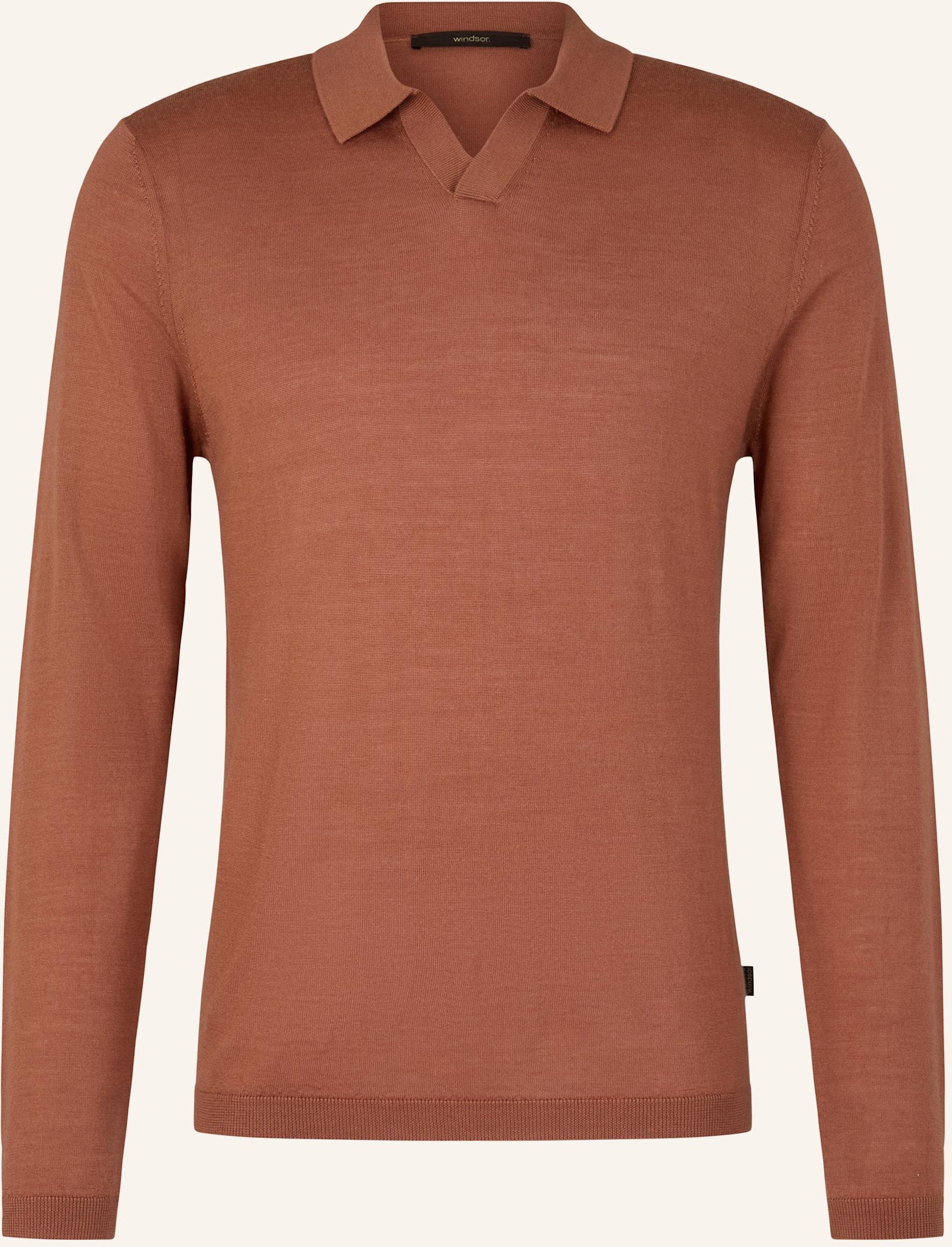 Windsor. Strickpullover braun
