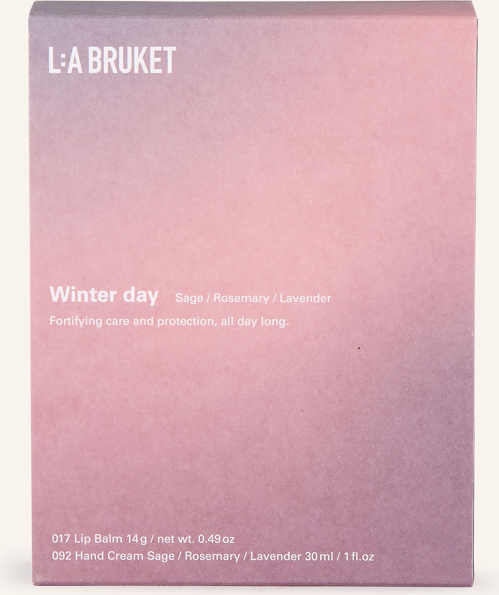 L:A Bruket Set: Lippenpflege 017 Und Handcreme 092