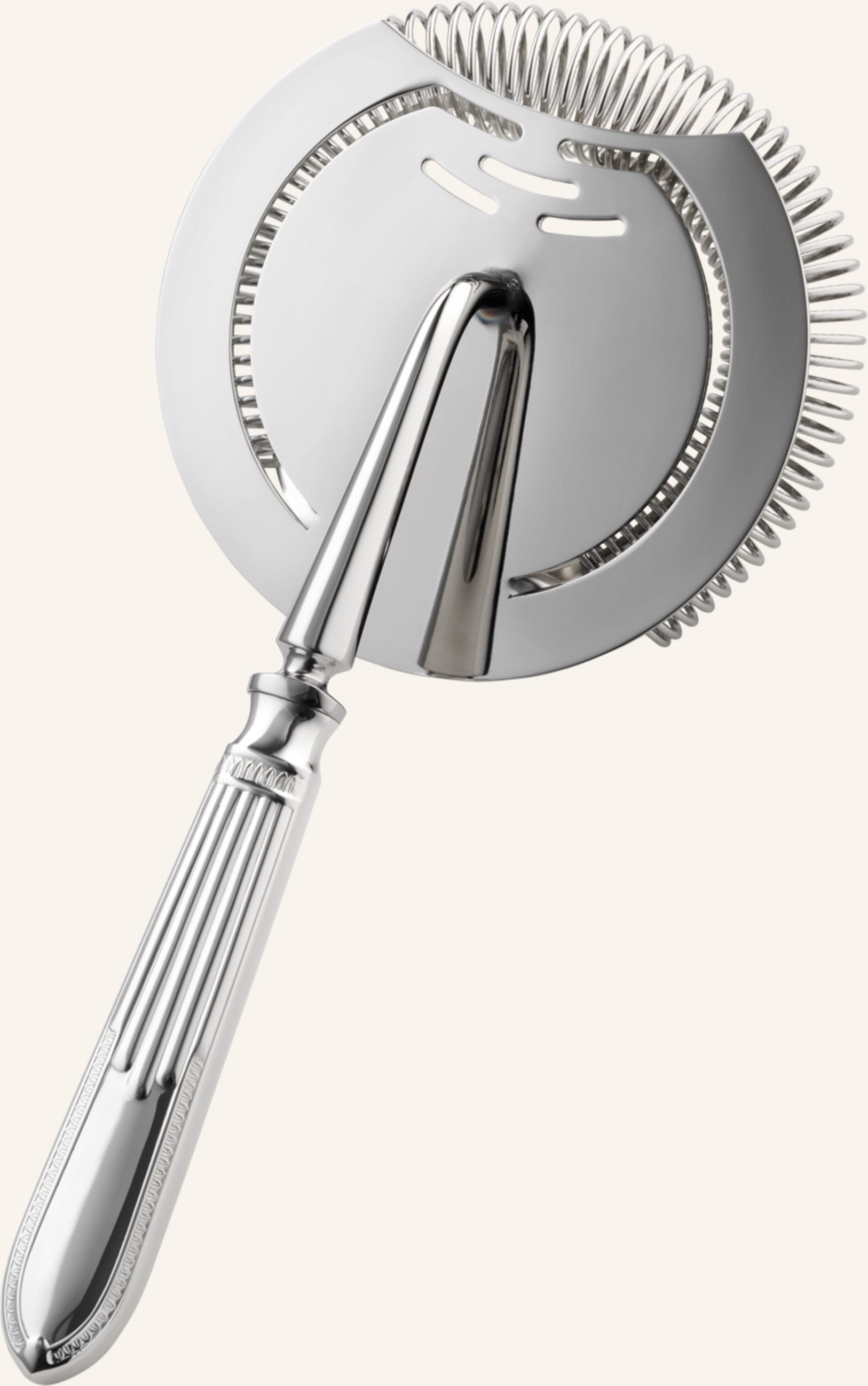 Robbe & Berking Cocktailstrainer Belvedere (150g Versilbert) silber