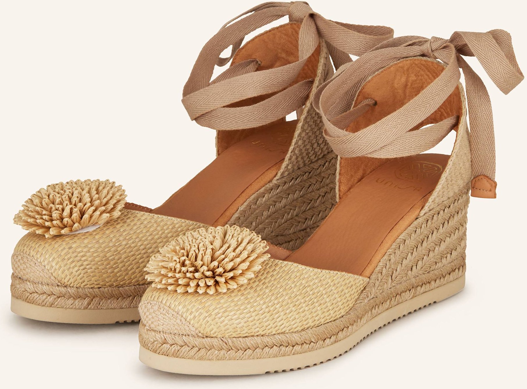 Thumbnail - Unisa Plateau-Wedges Cecil beige