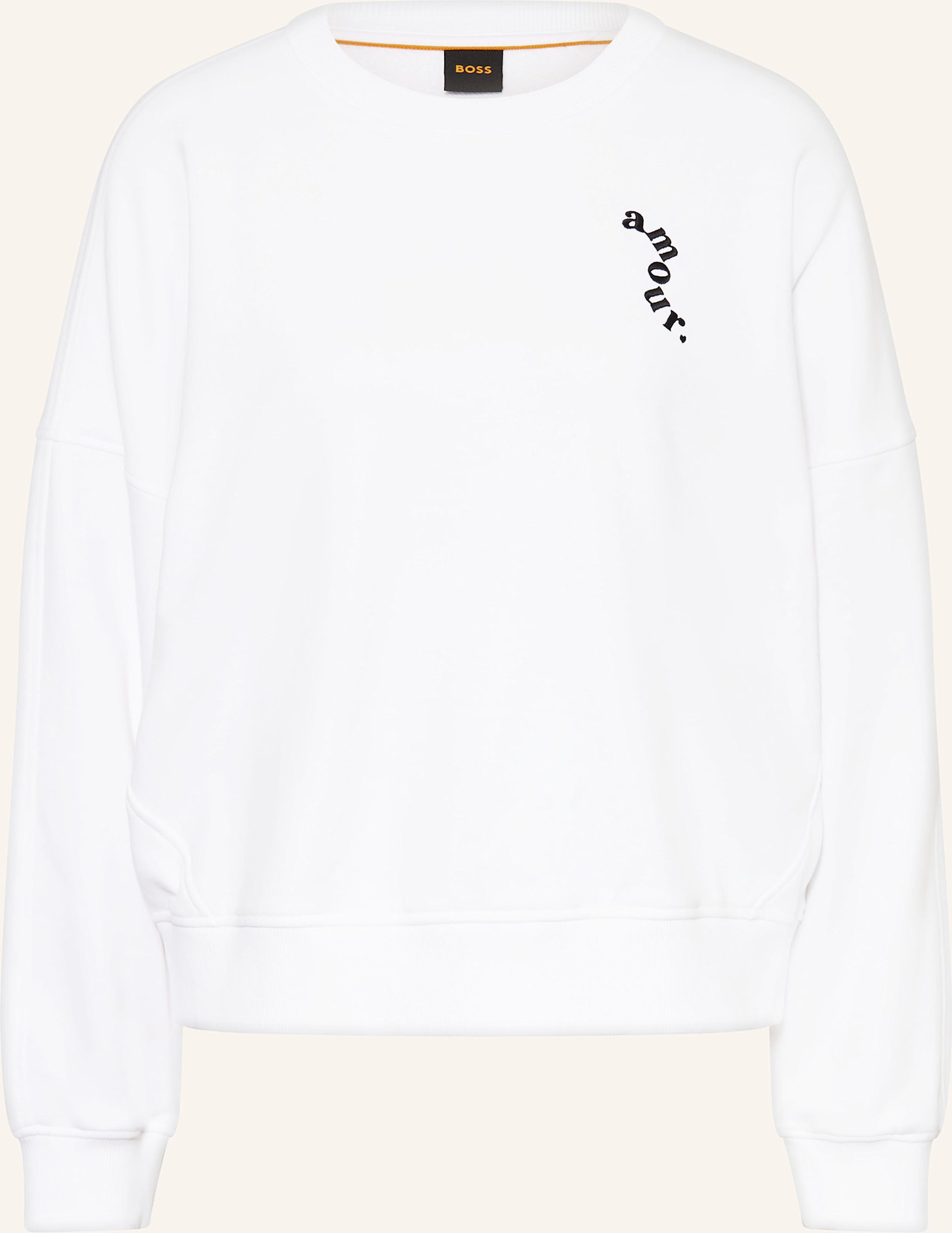 Boss Sweatshirt Ever Valentine weiss