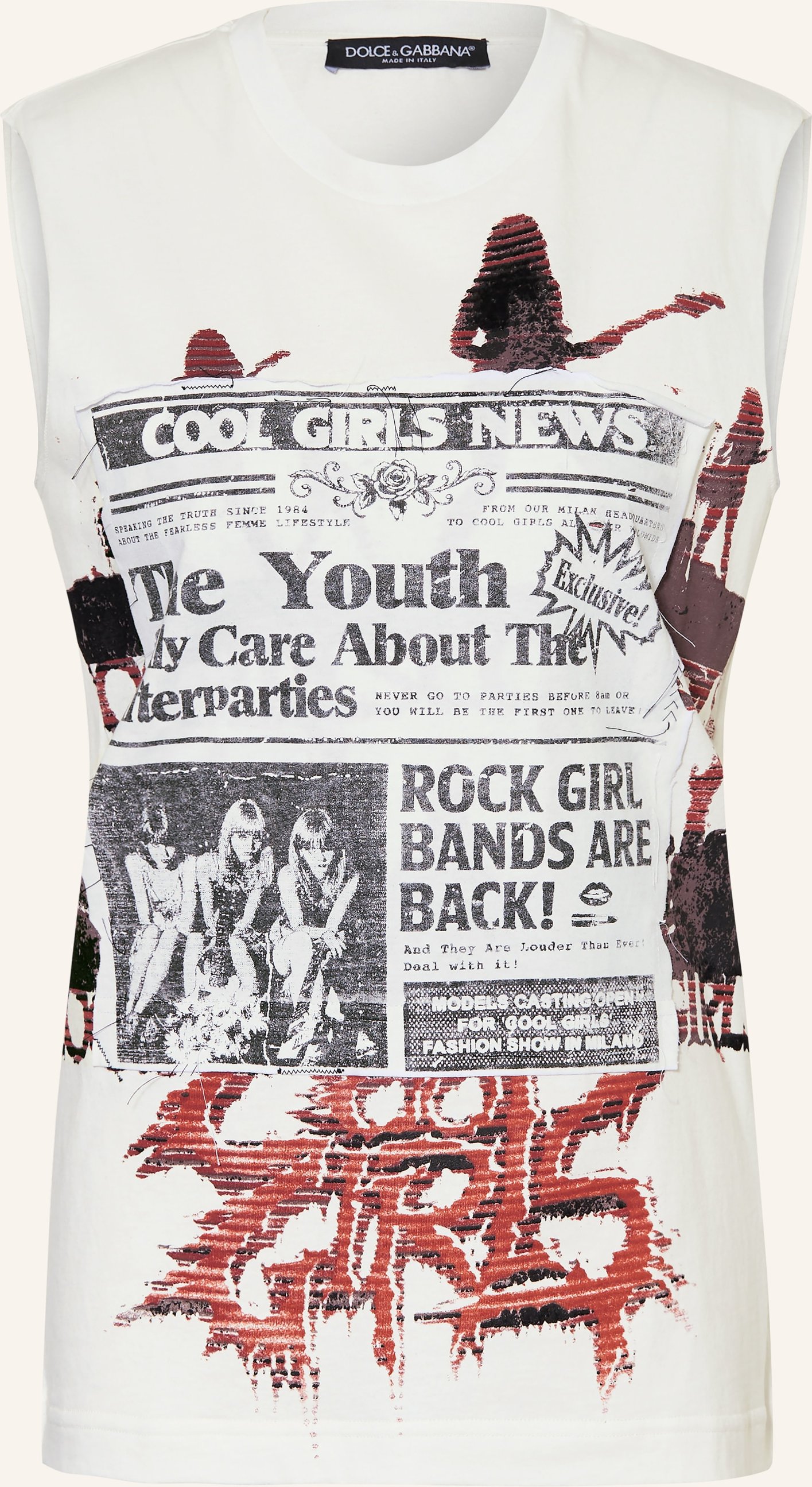 Dolce & Gabbana Top weiss