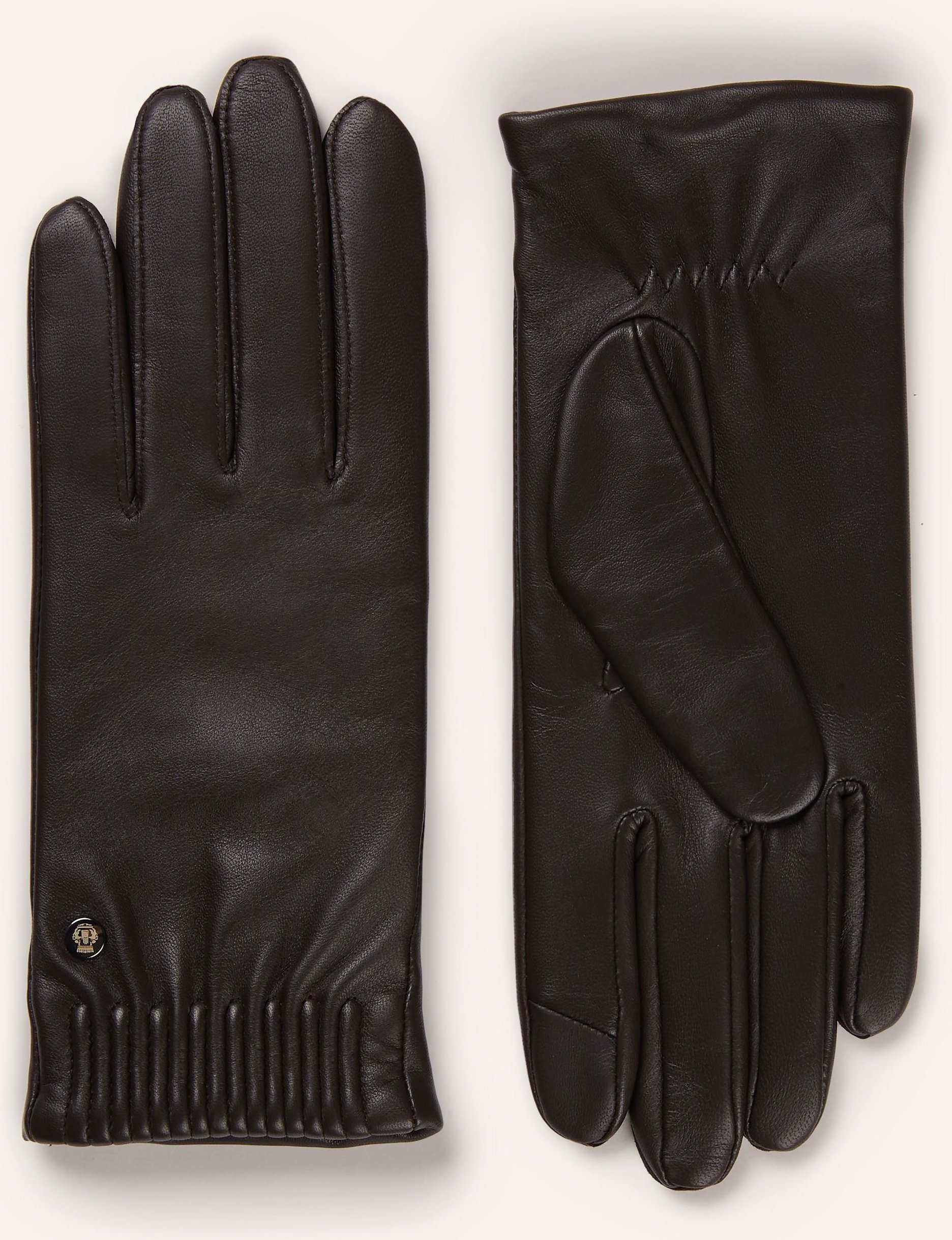 Thumbnail - Roeckl Lederhandschuhe Arizona Mit Touchscreen-Funktion braun
