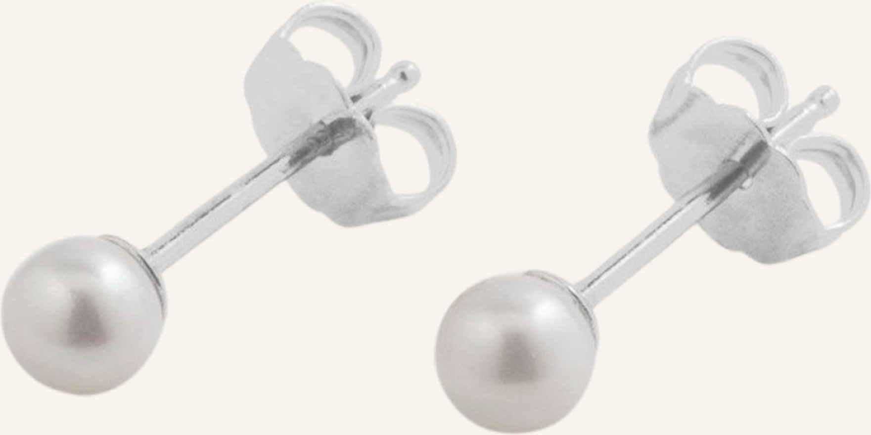 Pompidou Ohrstecker Lucia Small By Glambou silber