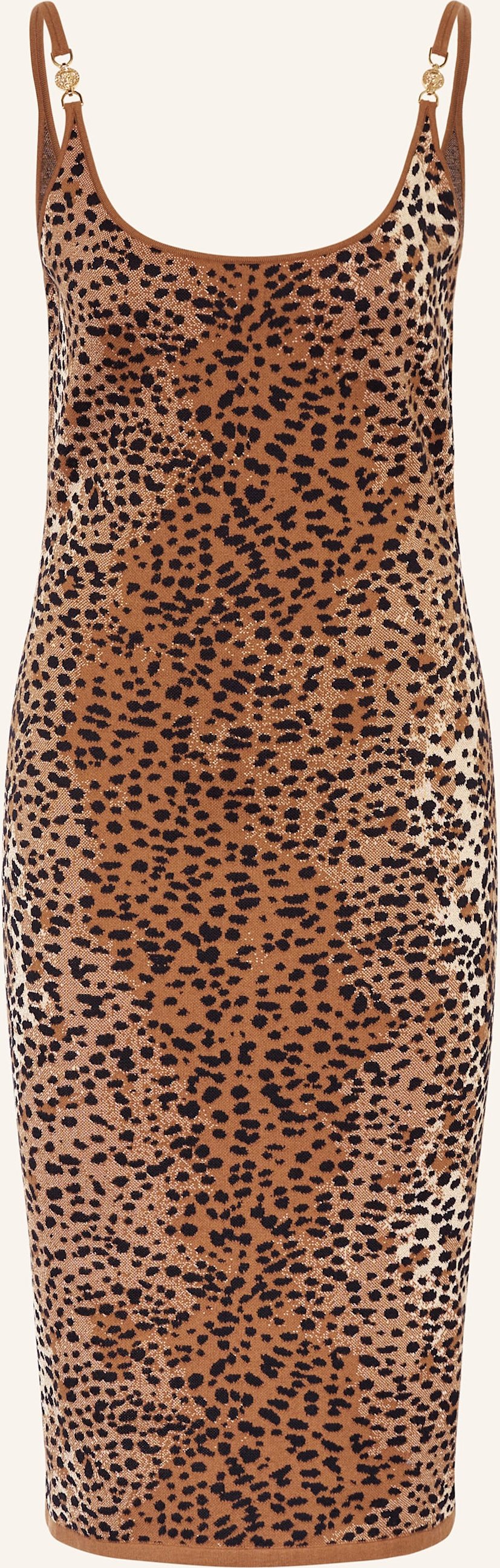 Versace Strickkleid braun