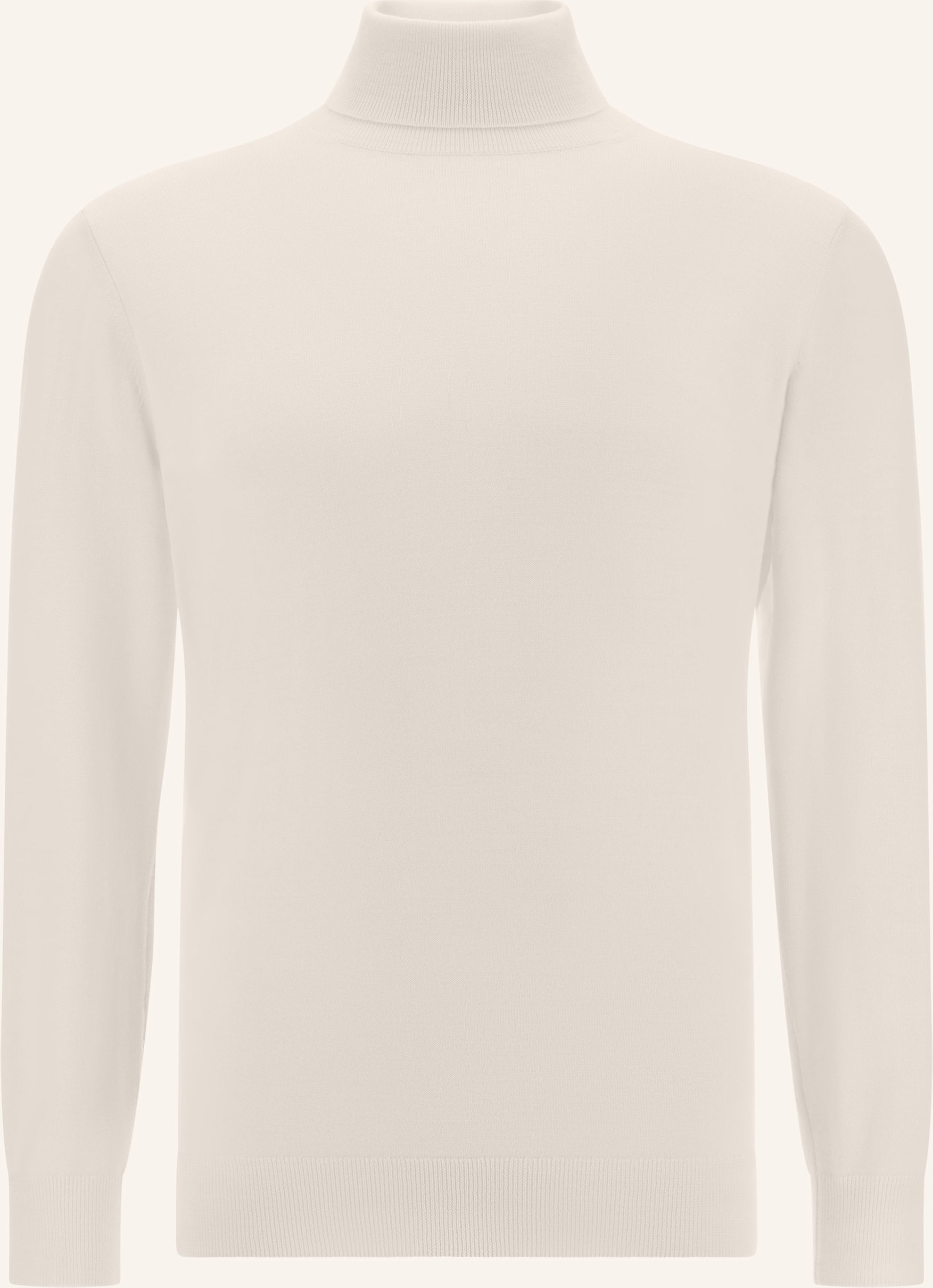 Boggi Milano Rollkragenpullover weiss