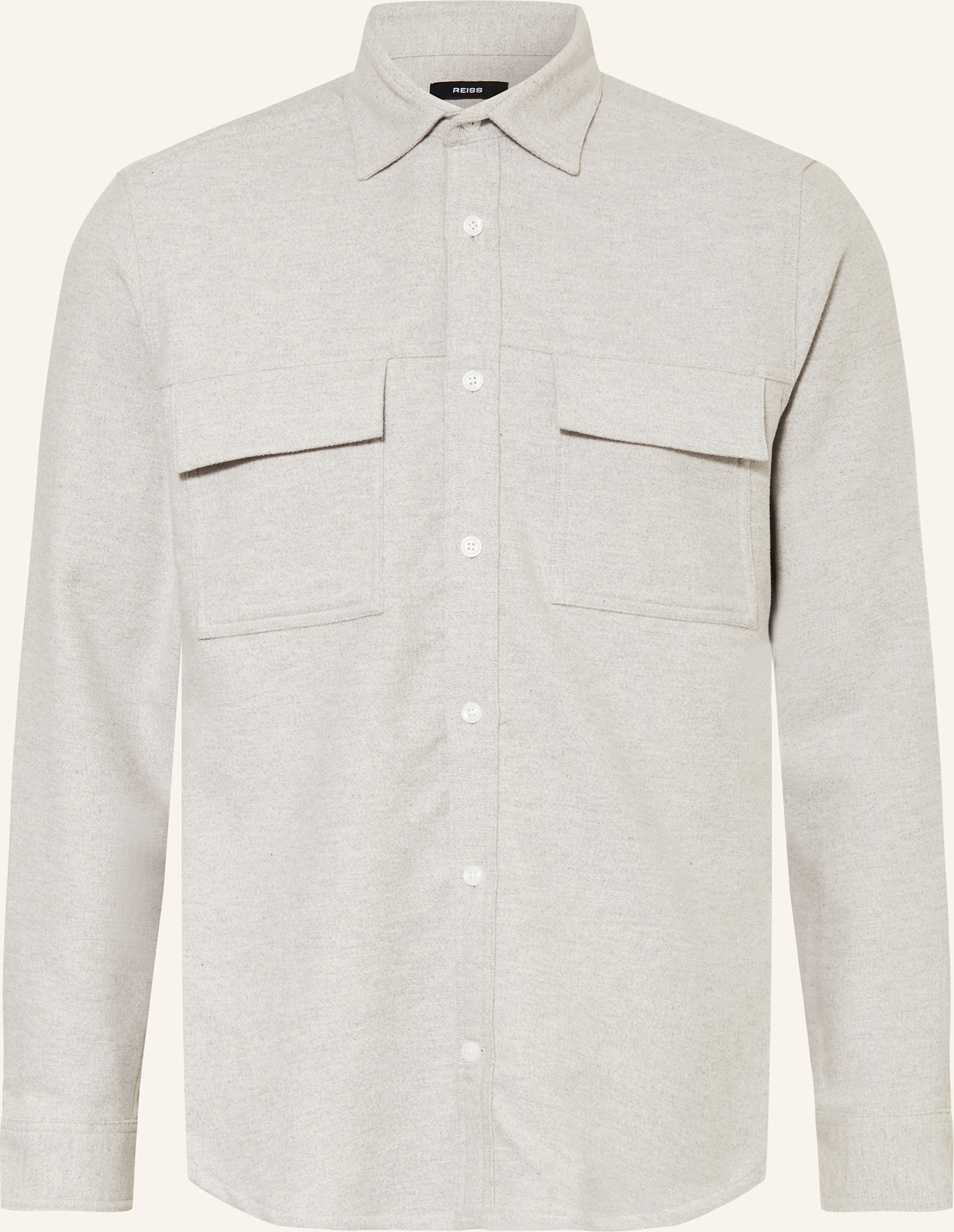 Thumbnail - Reiss Overshirt Camber grau