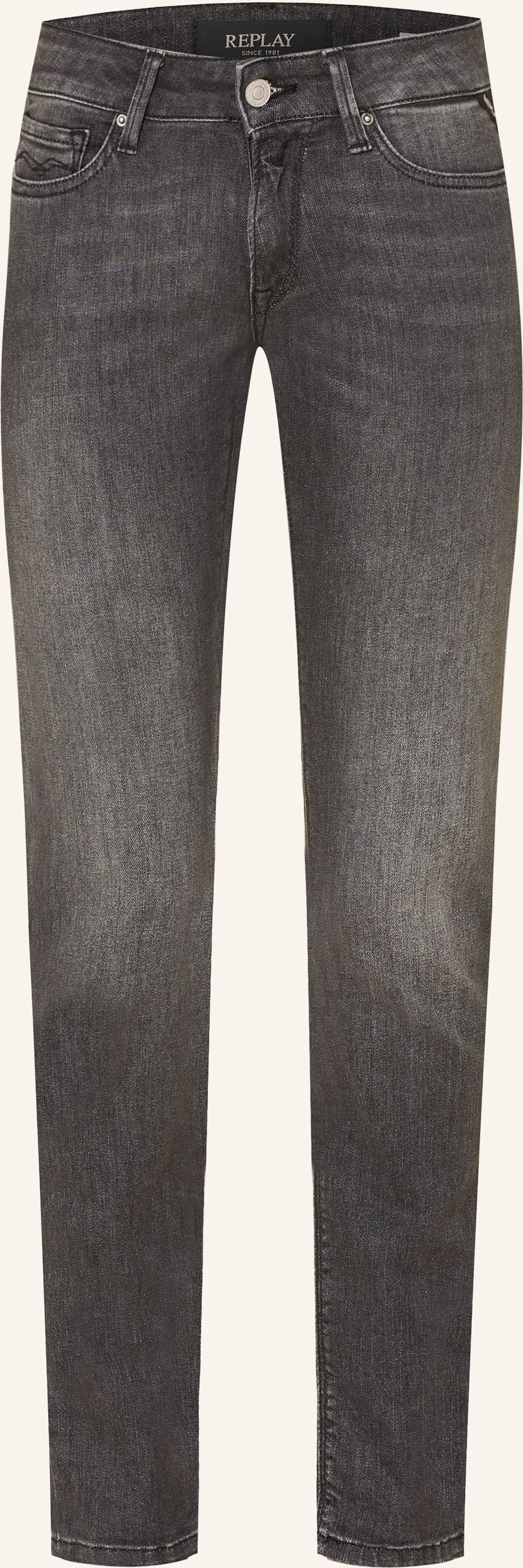 Replay Skinny Jeans New Luz grau