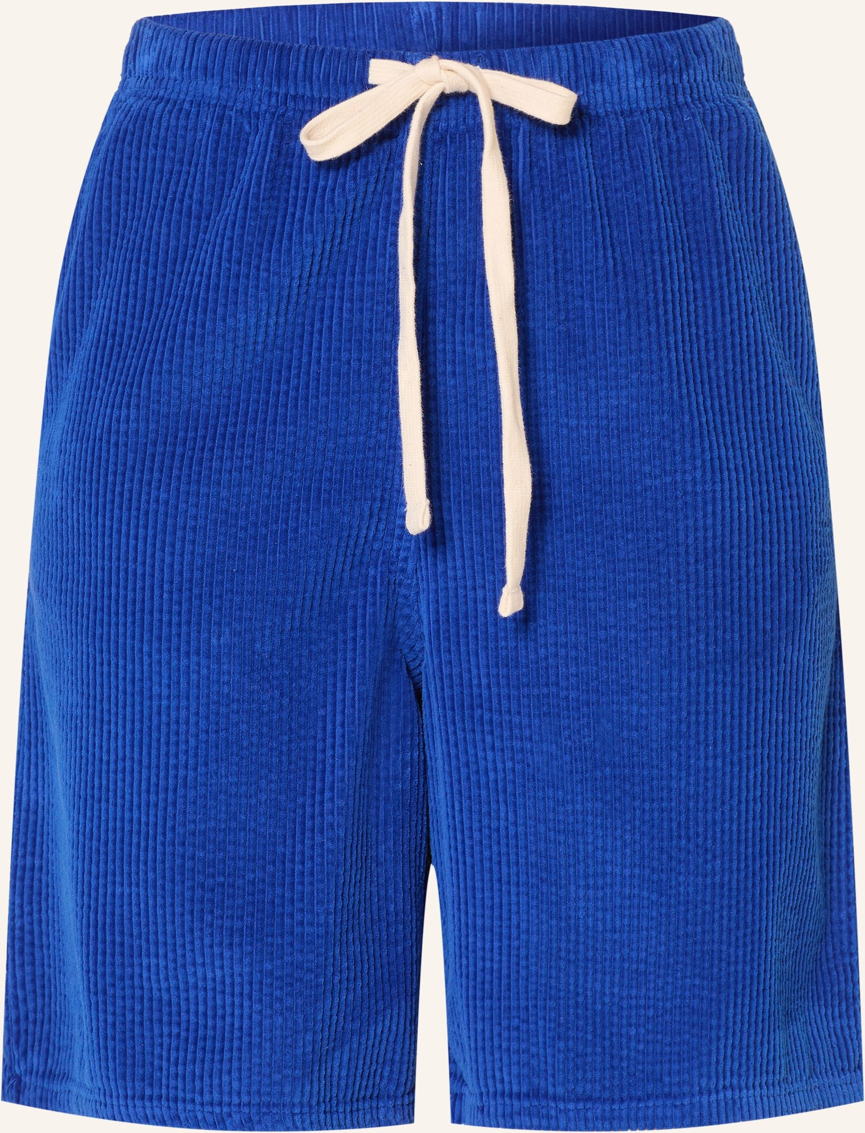 American Vintage Cordshorts Padow blau
