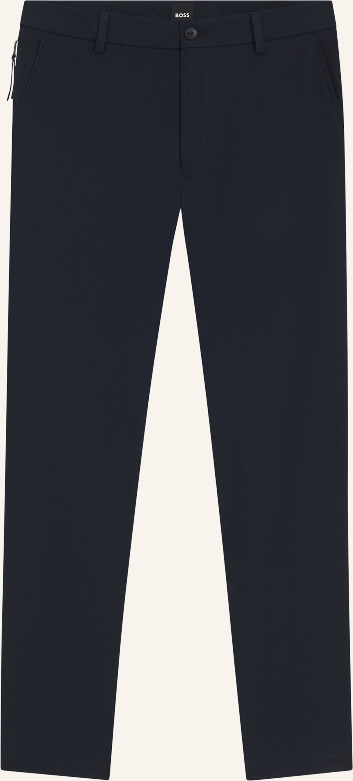 Boss Casual Hose P-kane1-Zip blau