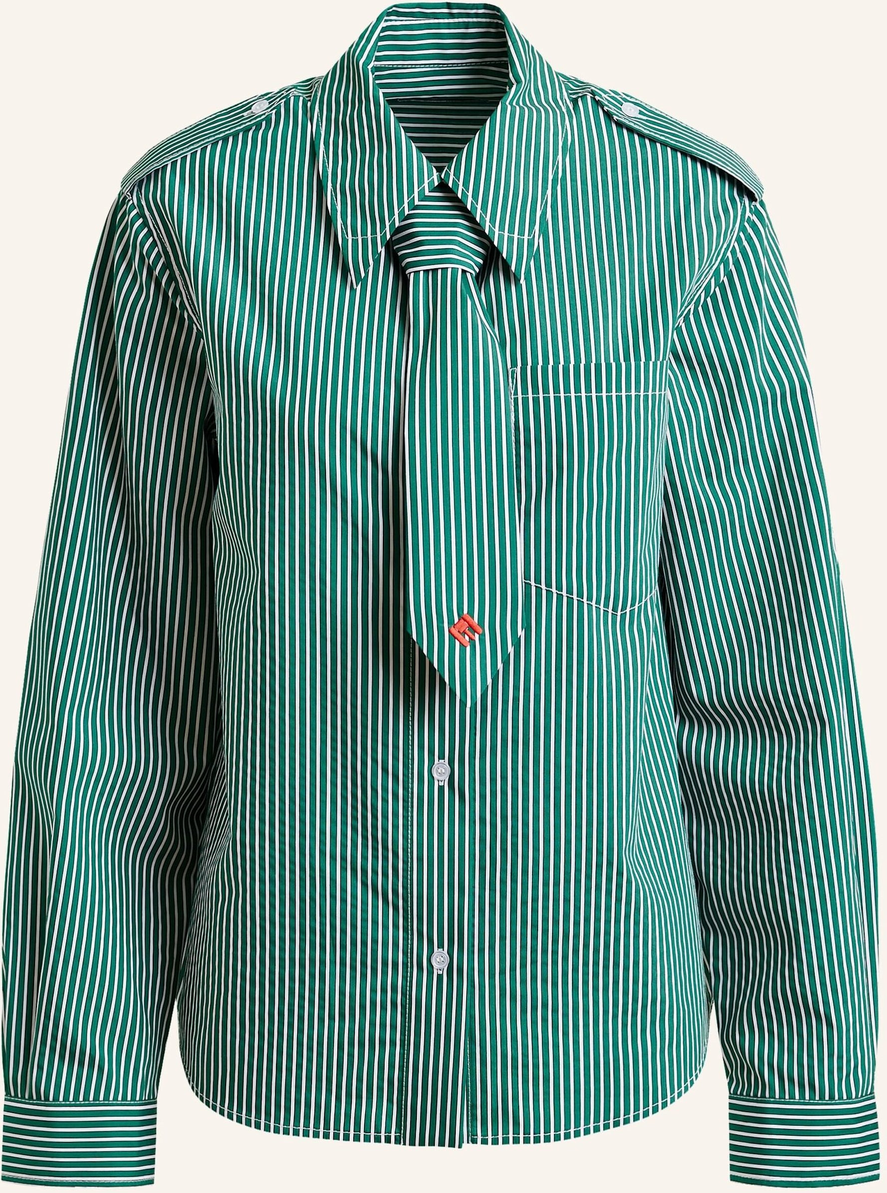 Essentiel Antwerp Hemd Igold gruen