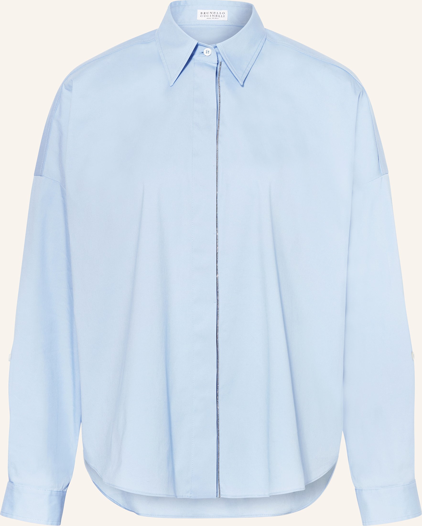 Thumbnail - Brunello Cucinelli Hemdbluse blau