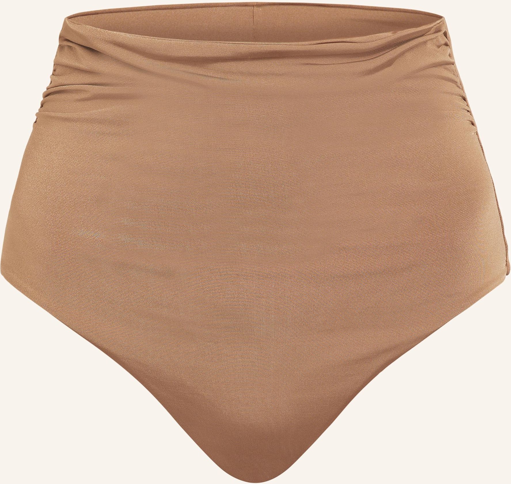 Max Mara Beachwear High-Waist-Bikini-Hose Salli braun