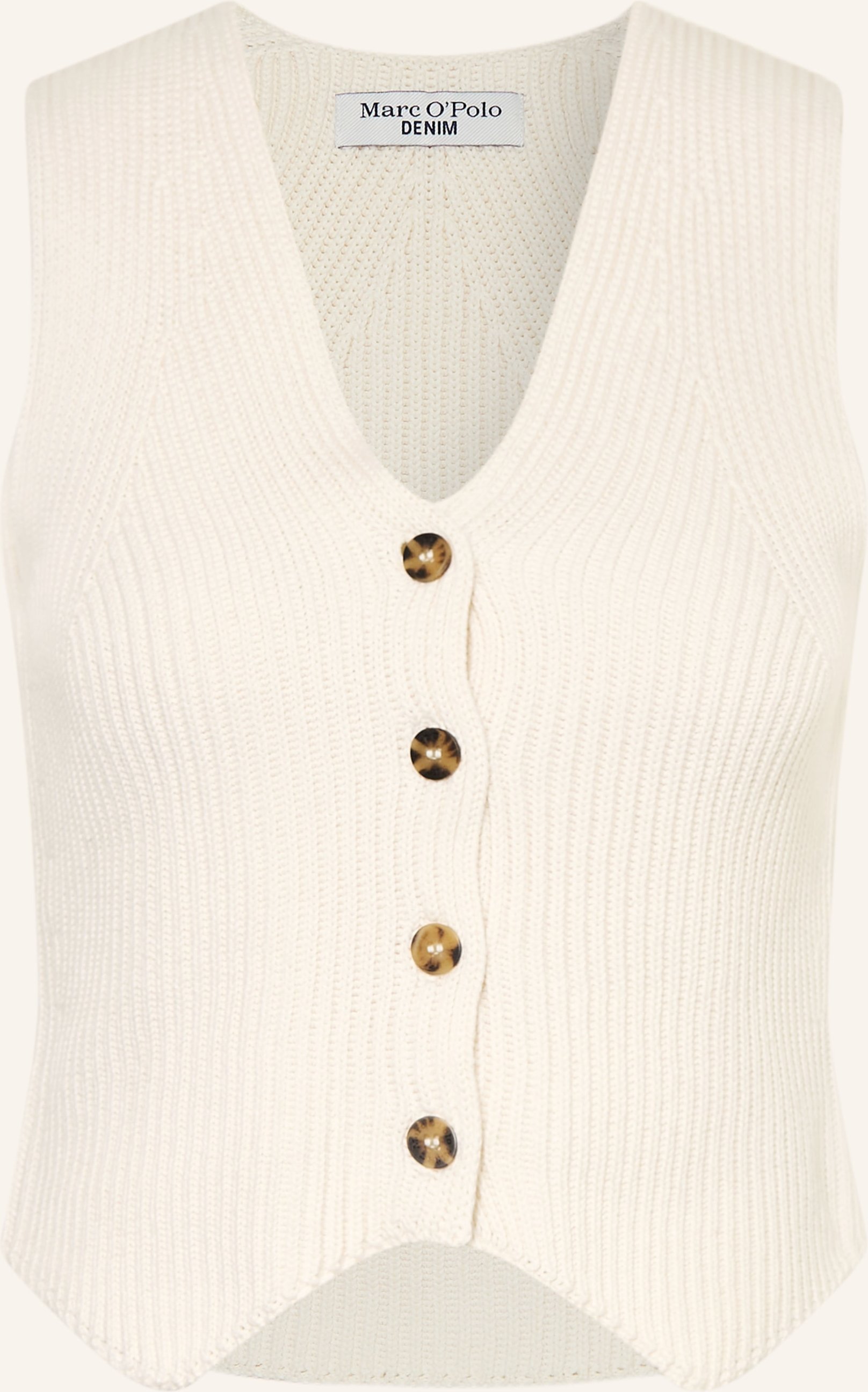 Marc O'polo Denim Strickweste beige