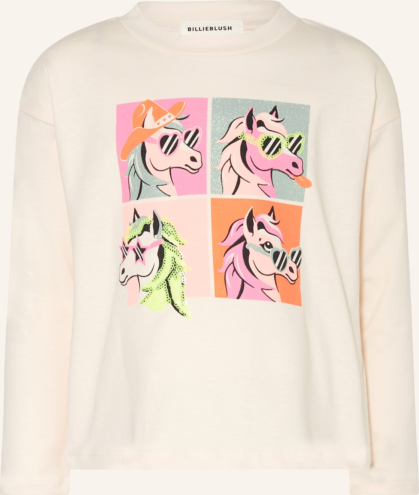 Billieblush Longsleeve Mit Pailletten rosa