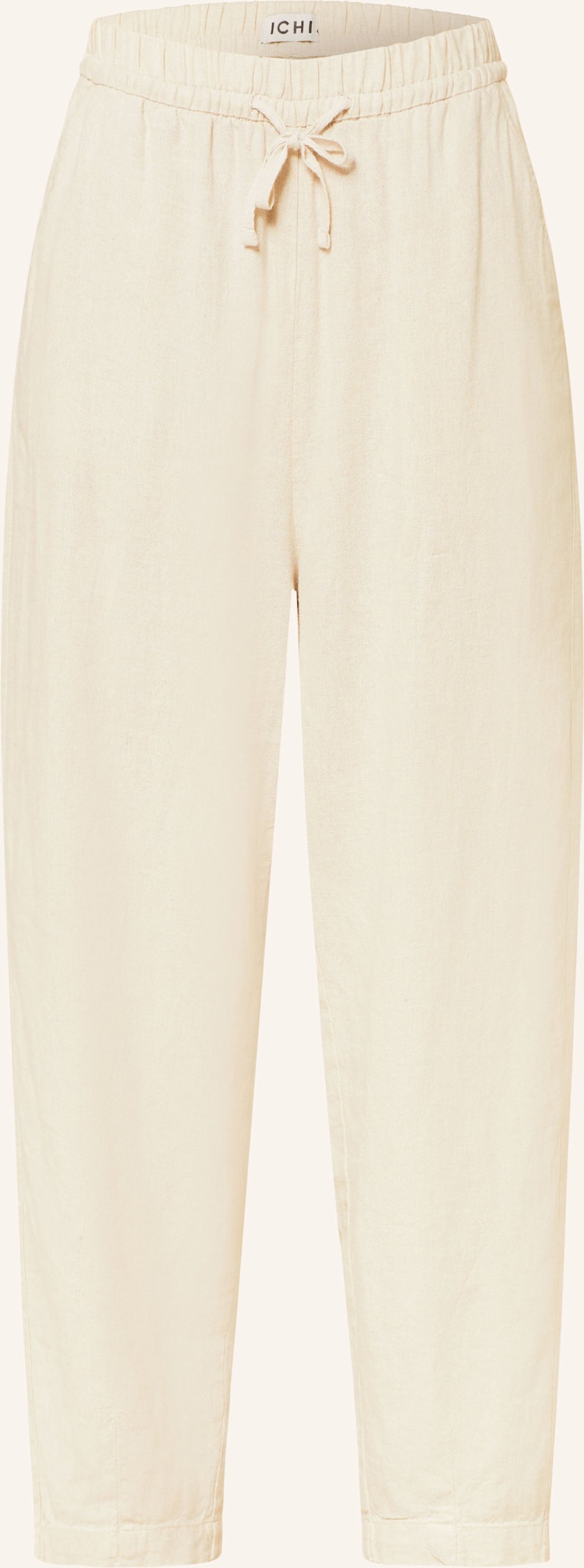 Ichi 7/8-Hose Ihlinno Mit Leinen weiss