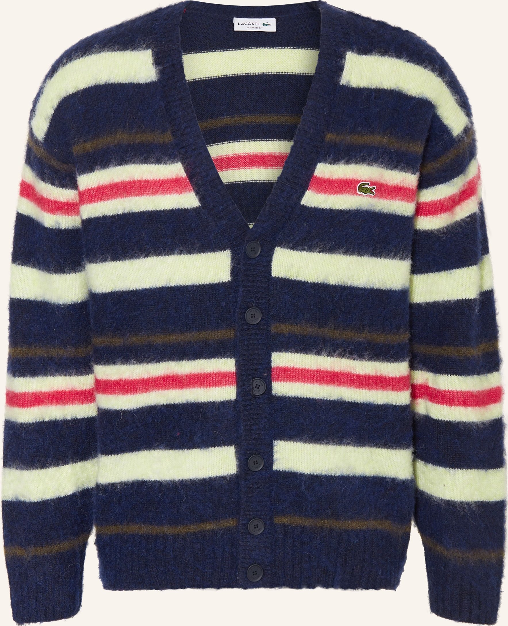 Lacoste Strickjacke blau