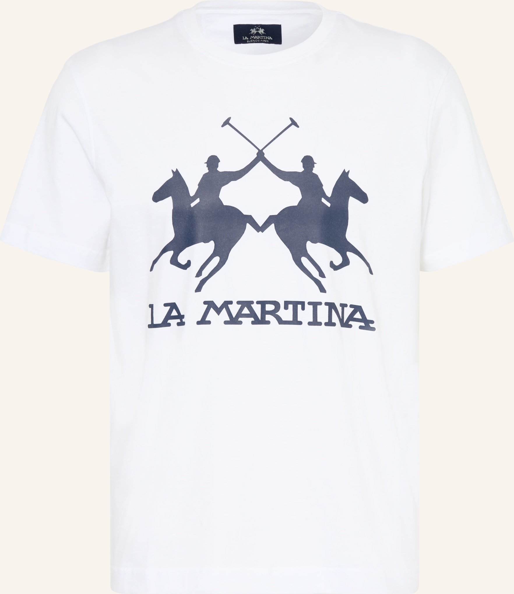 La Martina T-Shirt weiss