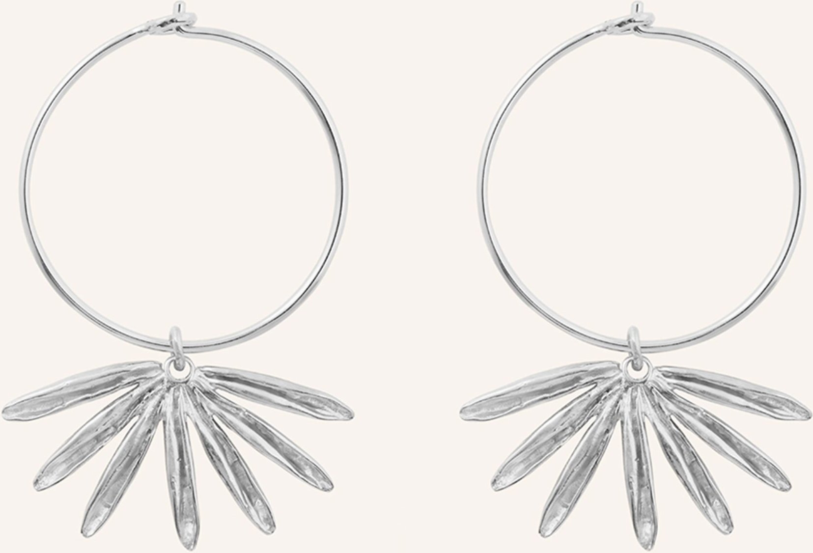 Maximova Jewelry Ohrhänger Sun Siren silber