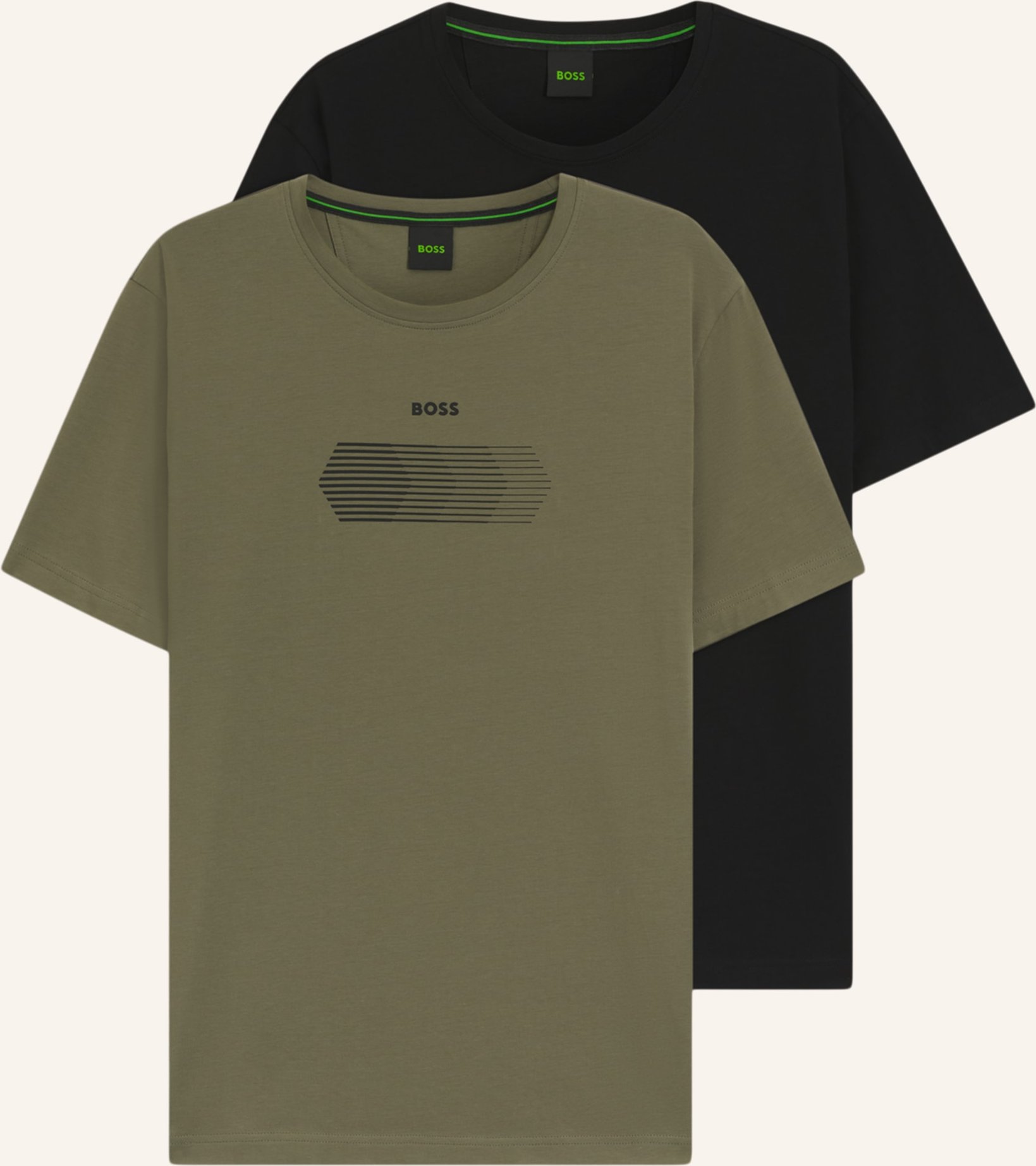 Boss T-Shirt Ts_Graphic Set Cn Regular Fit lila