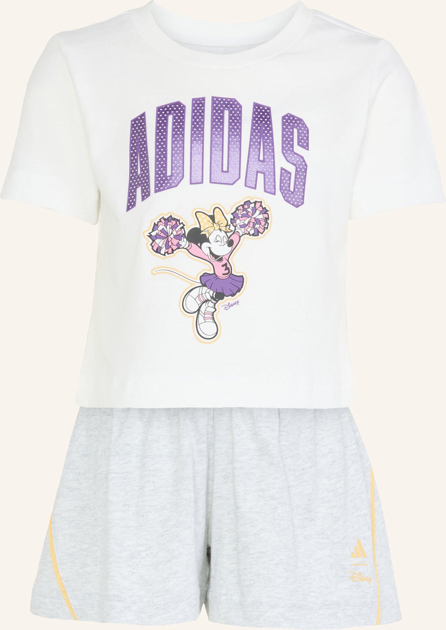 Thumbnail - Adidas Adidas Disney Minnie Mouse T-Shirt Set weiss