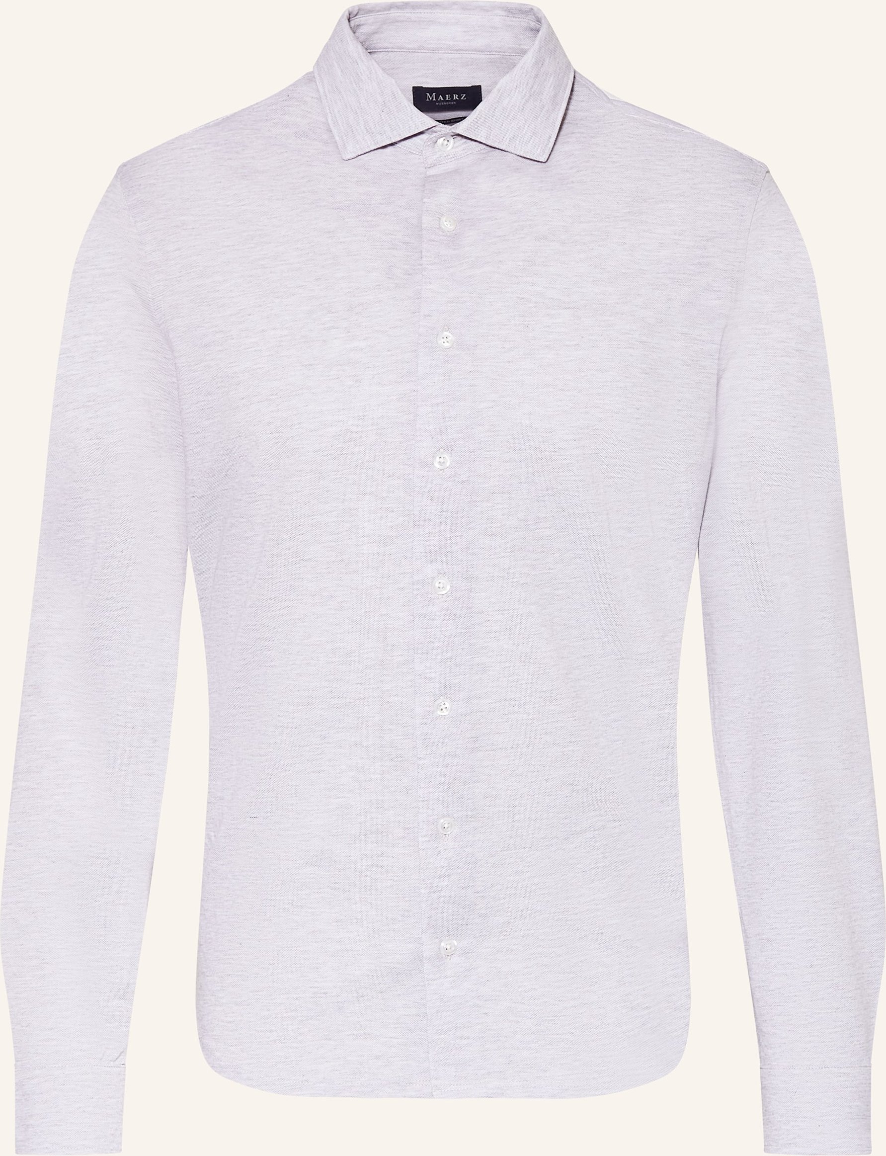 Maerz Muenchen Hemd Slim Fit grau