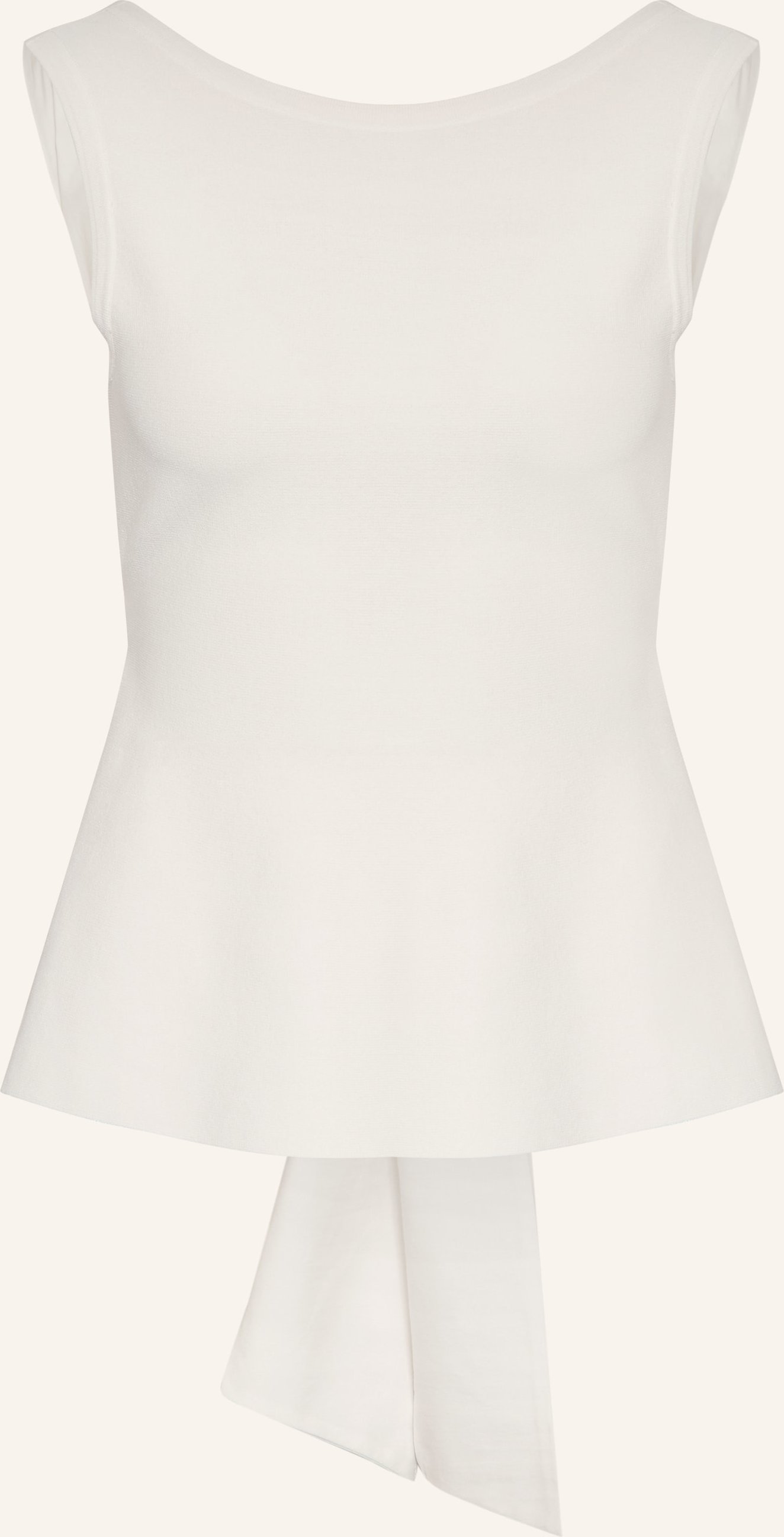 Liu Jo Top Im Materialmix weiss